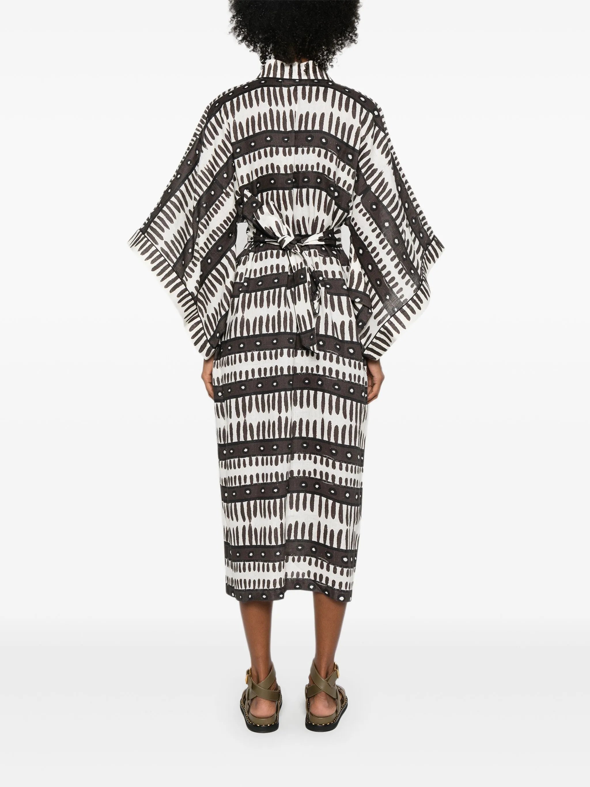 Kenya abstract-print dress