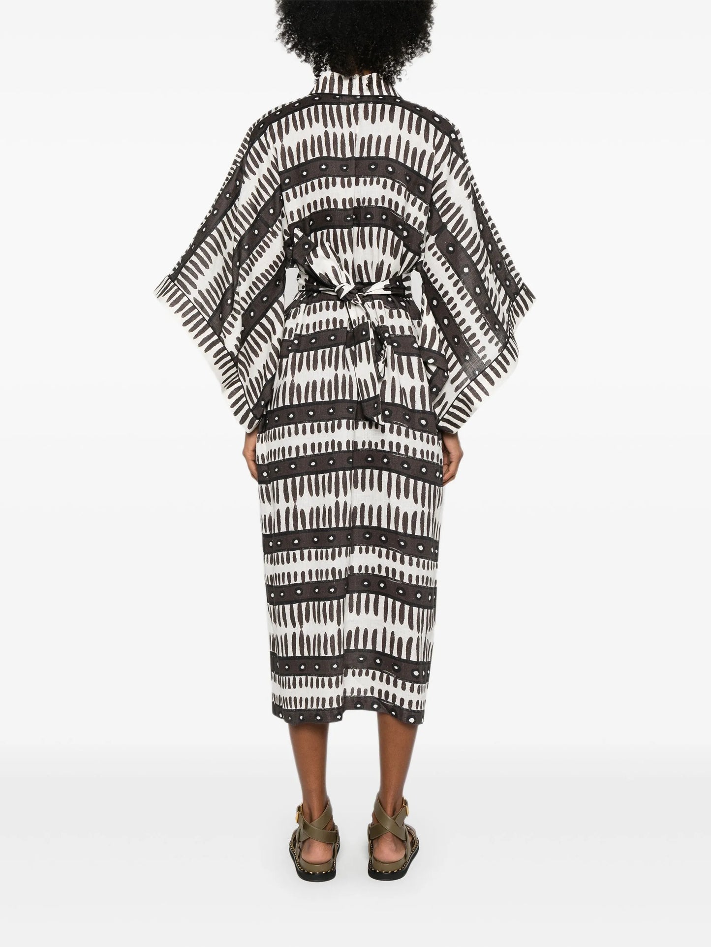 Kenya abstract-print dress