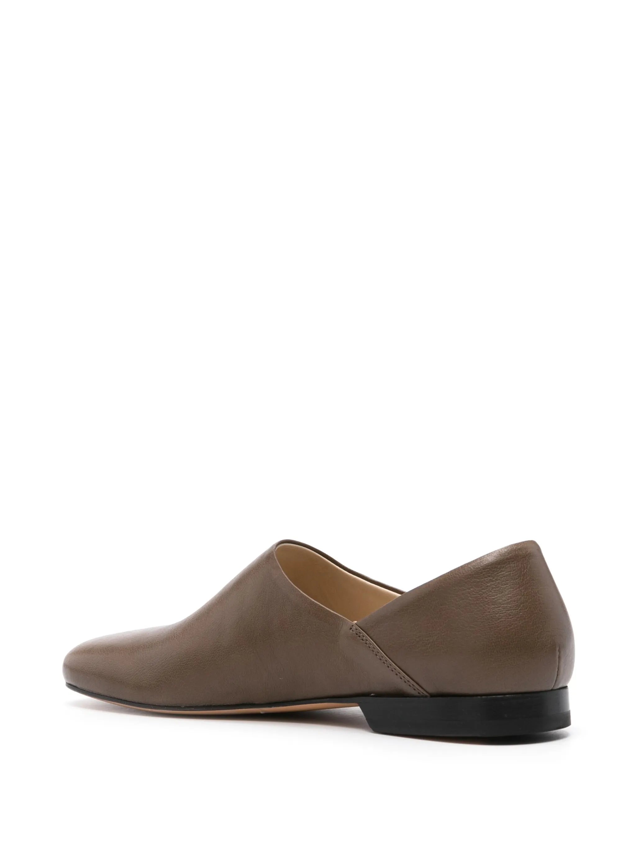 leather slippers