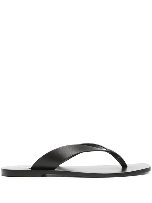 Kinto leather flip flops