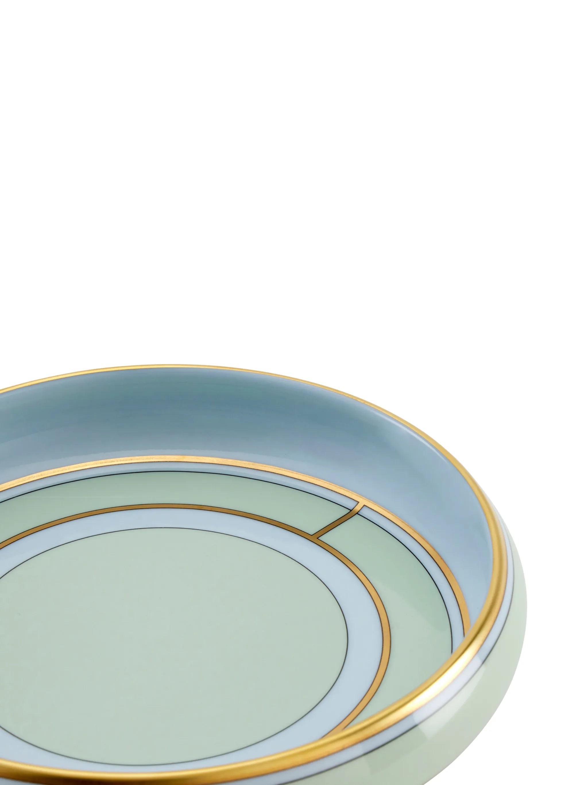 Diva Verde round change tray