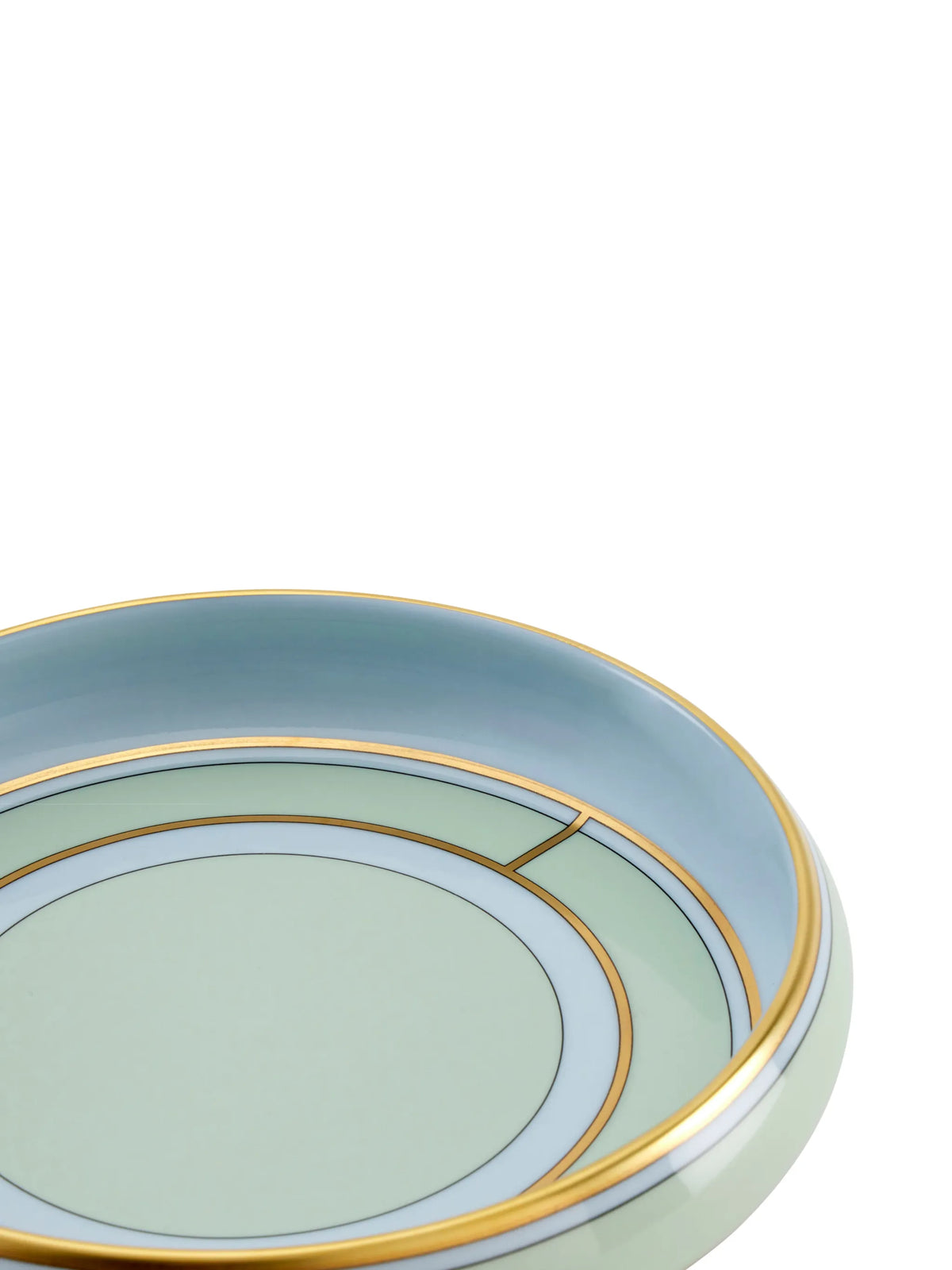 Diva Verde round change tray