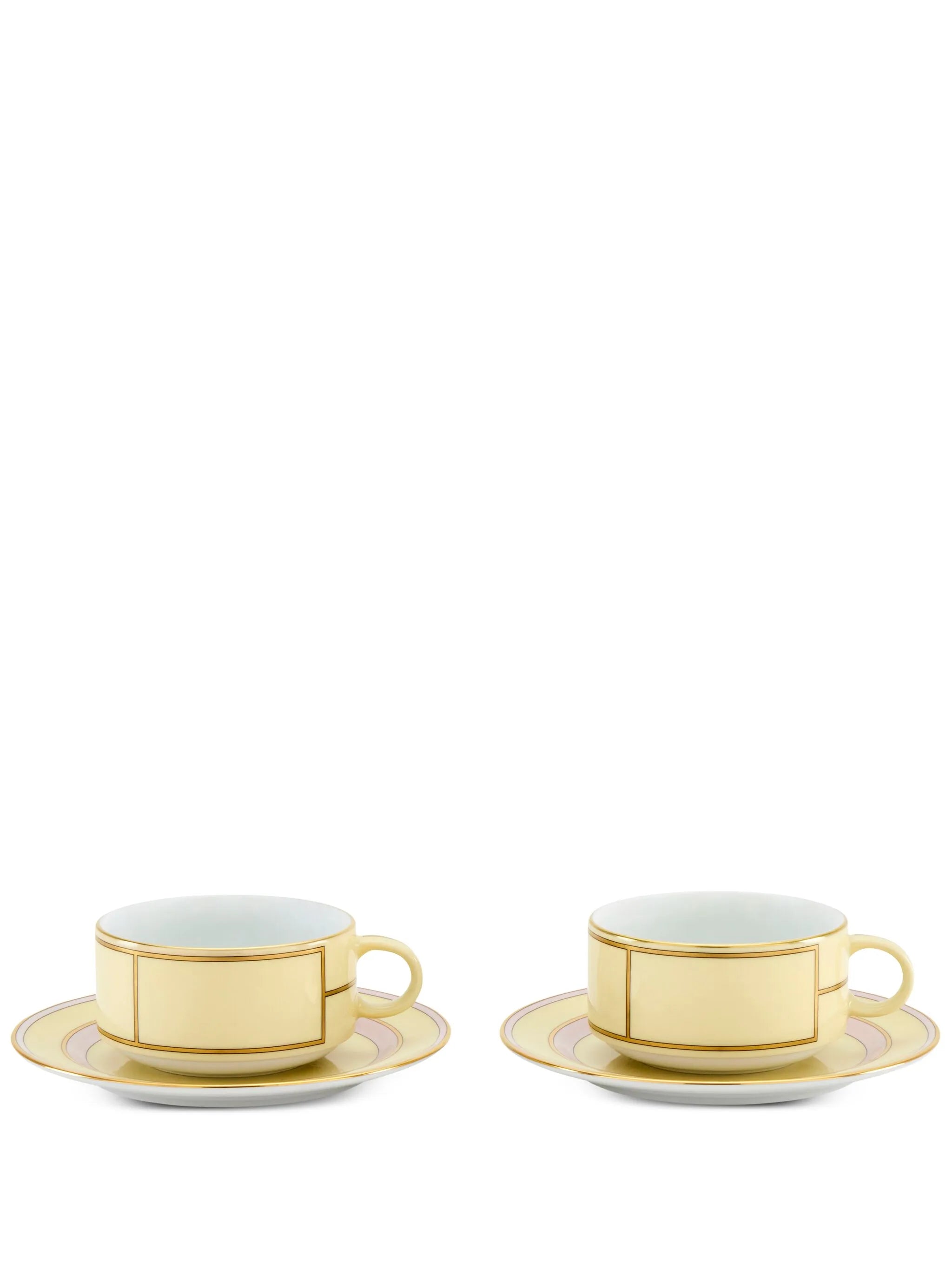 Diva Giallo tea set for two