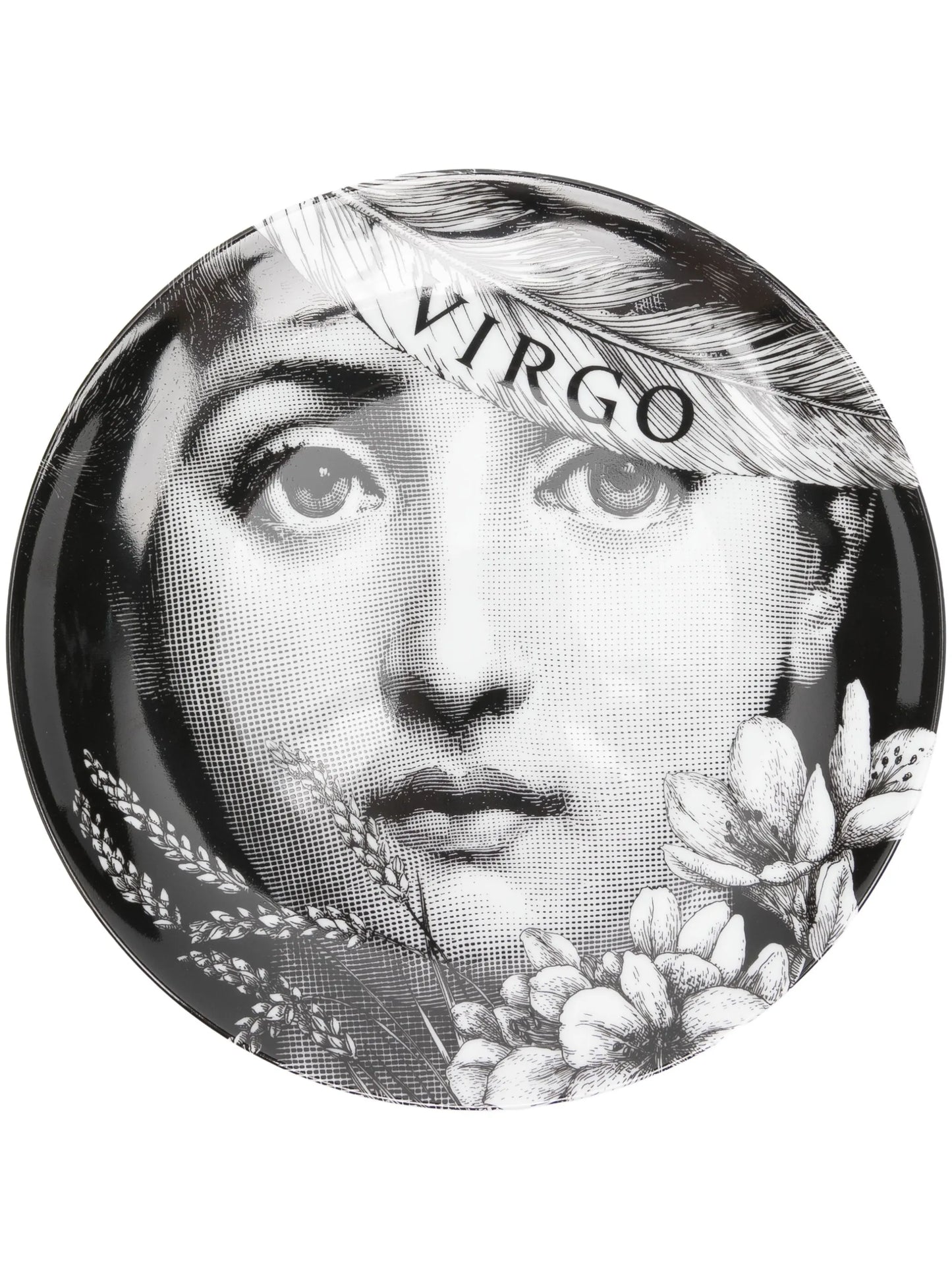 Tema e Variazioni n.353 Virgo wall plate (26cm)