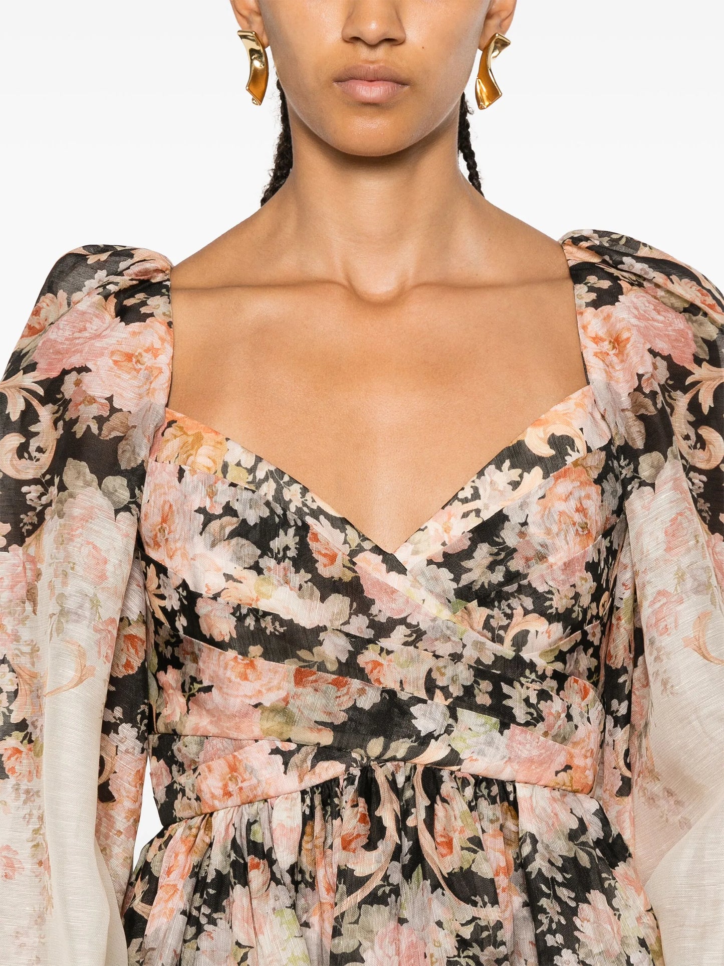 Illustration mini dress