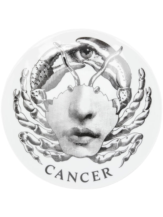 Tema e Variazioni n.351 Cancer wall plate (26cm)