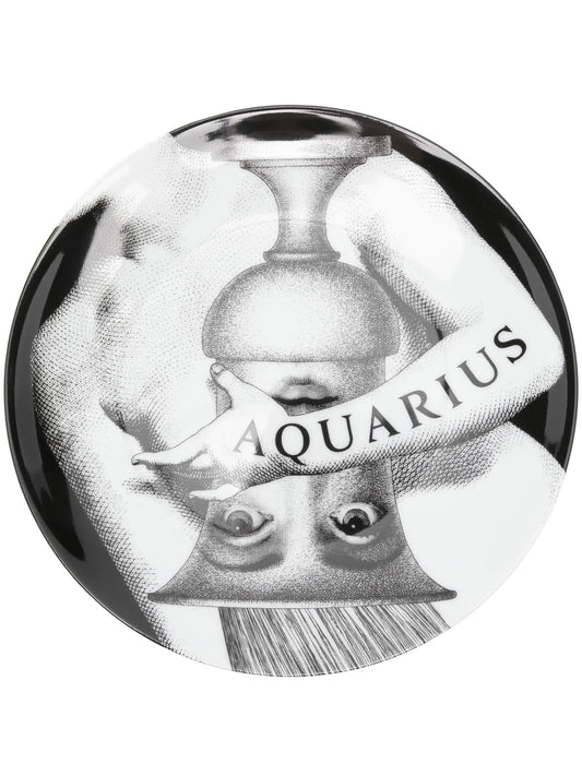 Tema e Variazioni n.358 Aquarius wall plate (26cm)