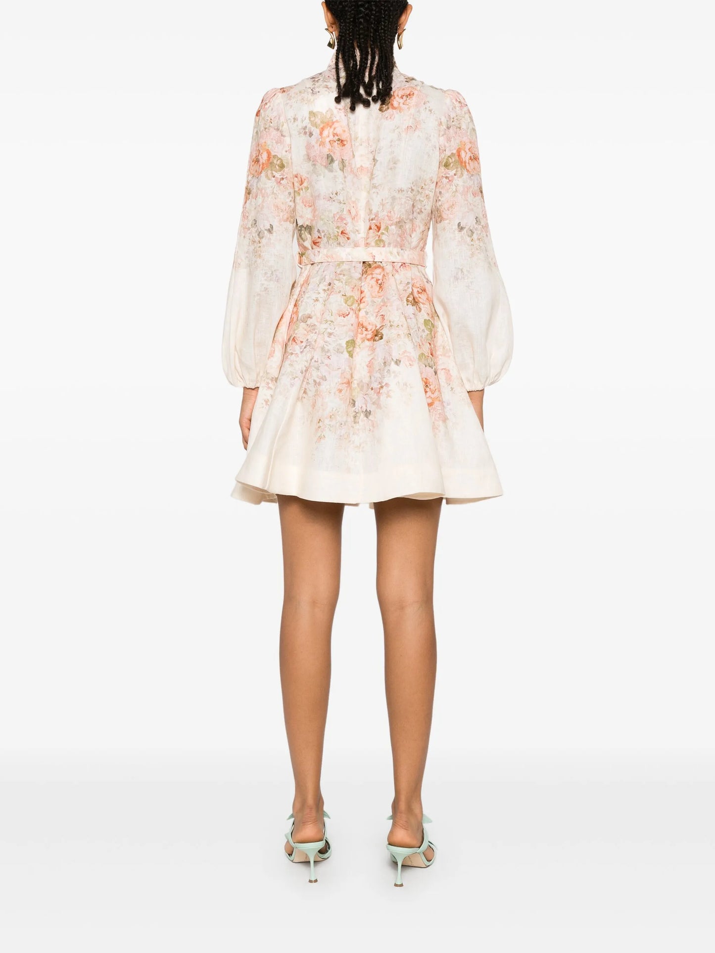 Illustration mini dress