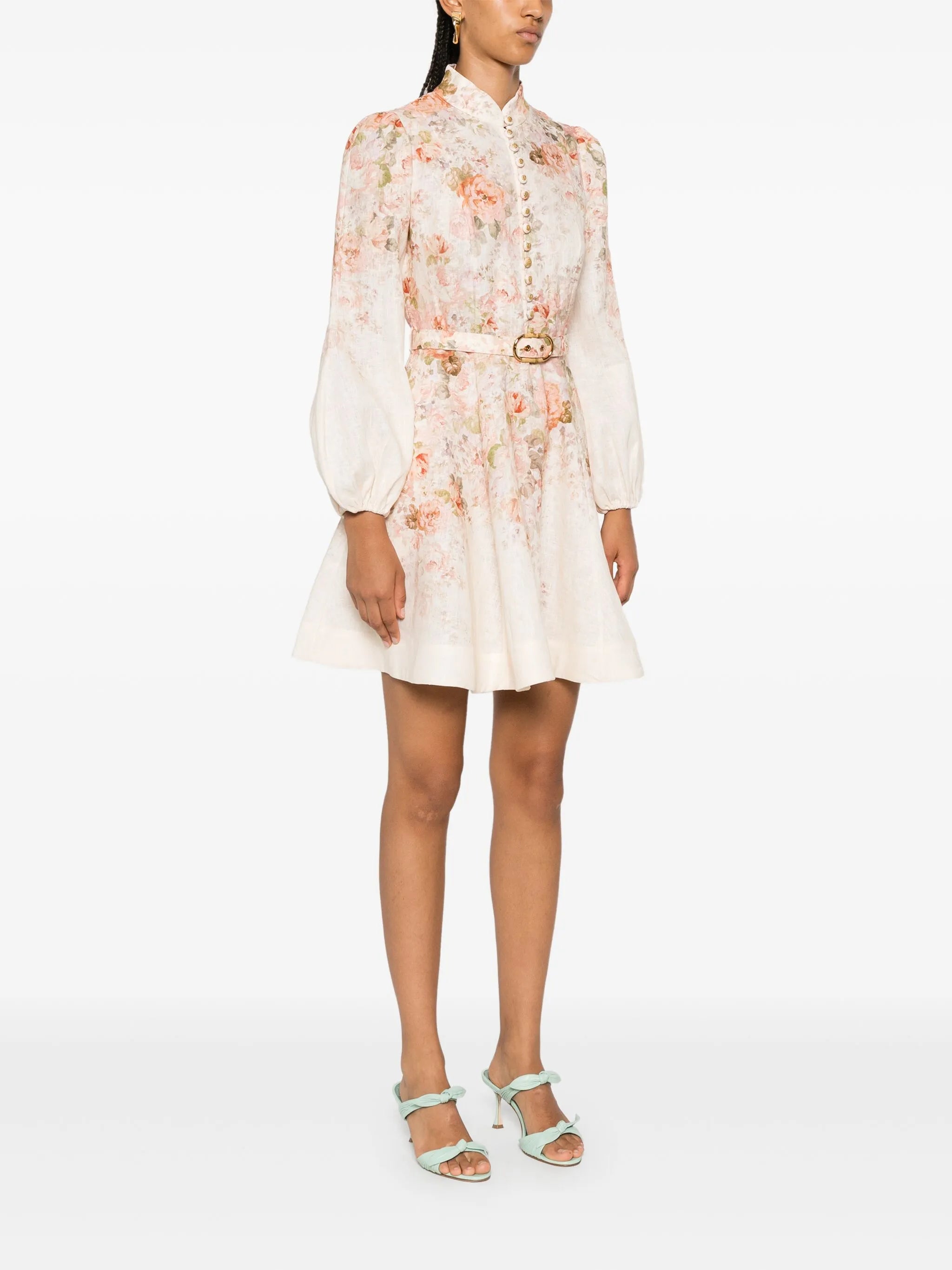 Illustration mini dress