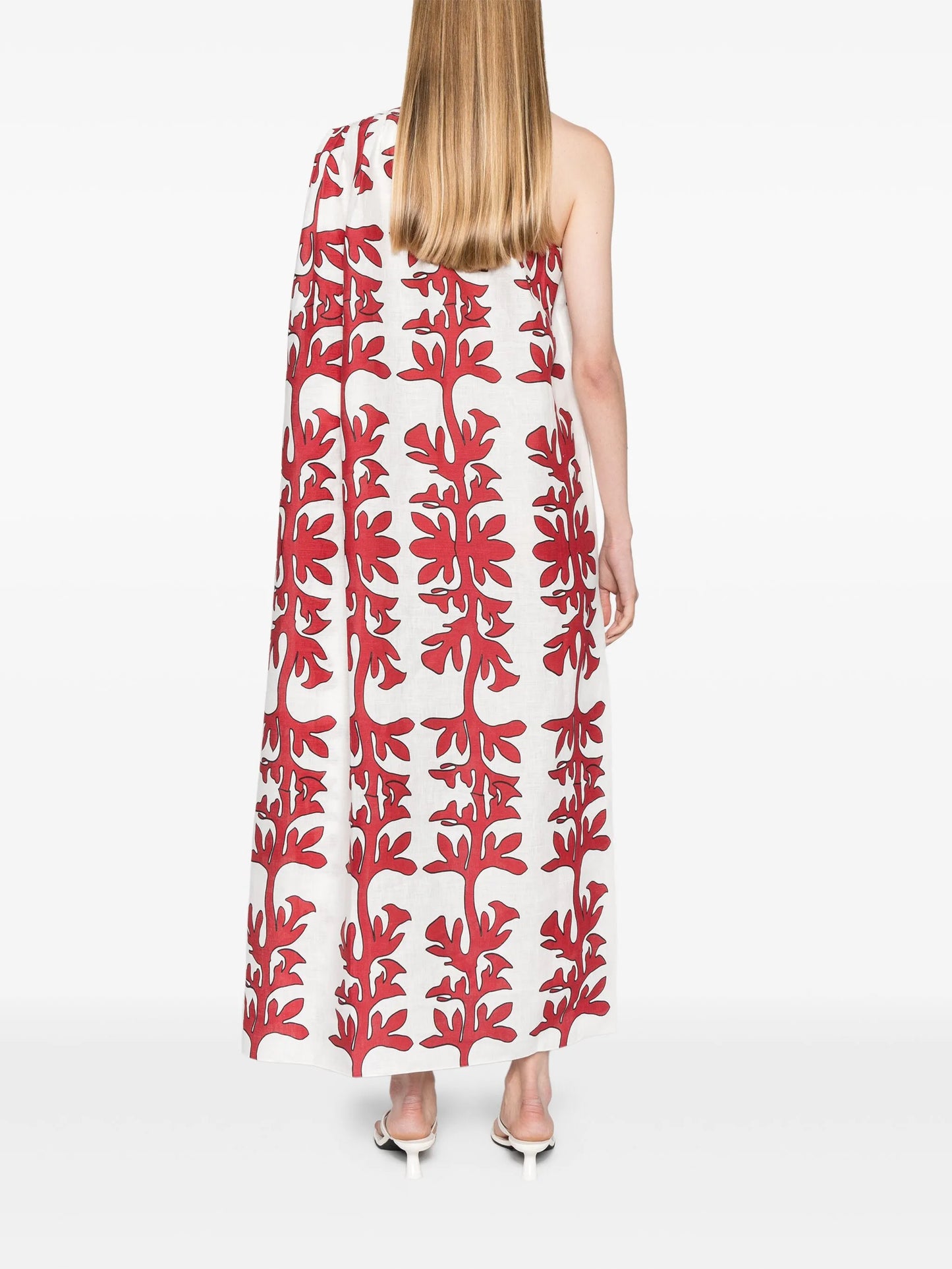 Tuscany one-shoulder midi dress