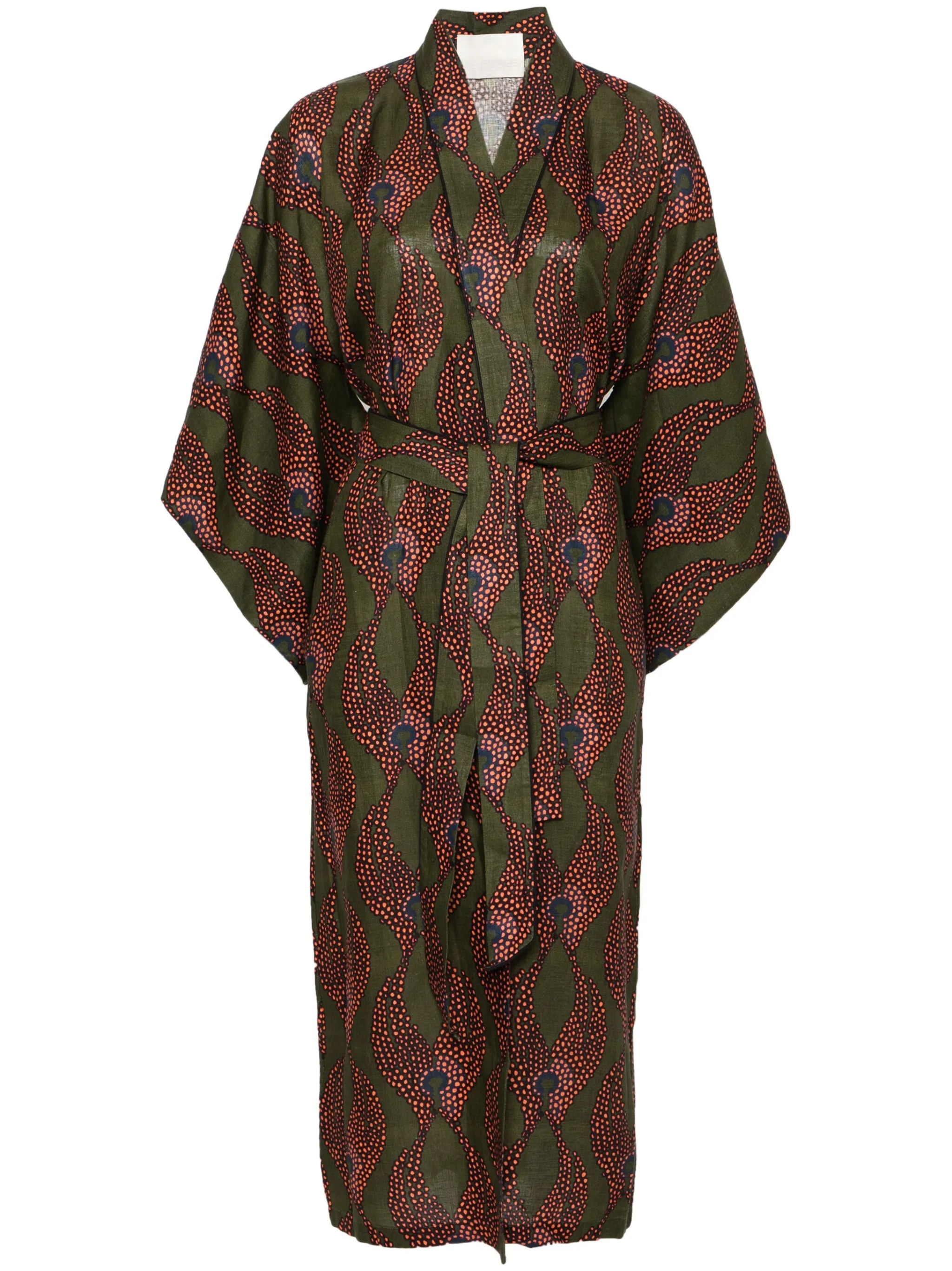 Ravello abstract-print dress