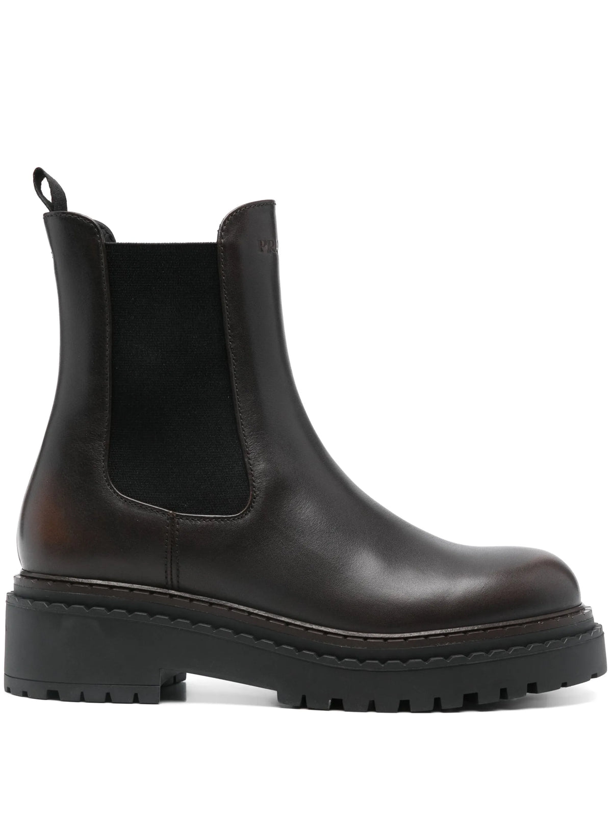 55mm logo-debossed boots