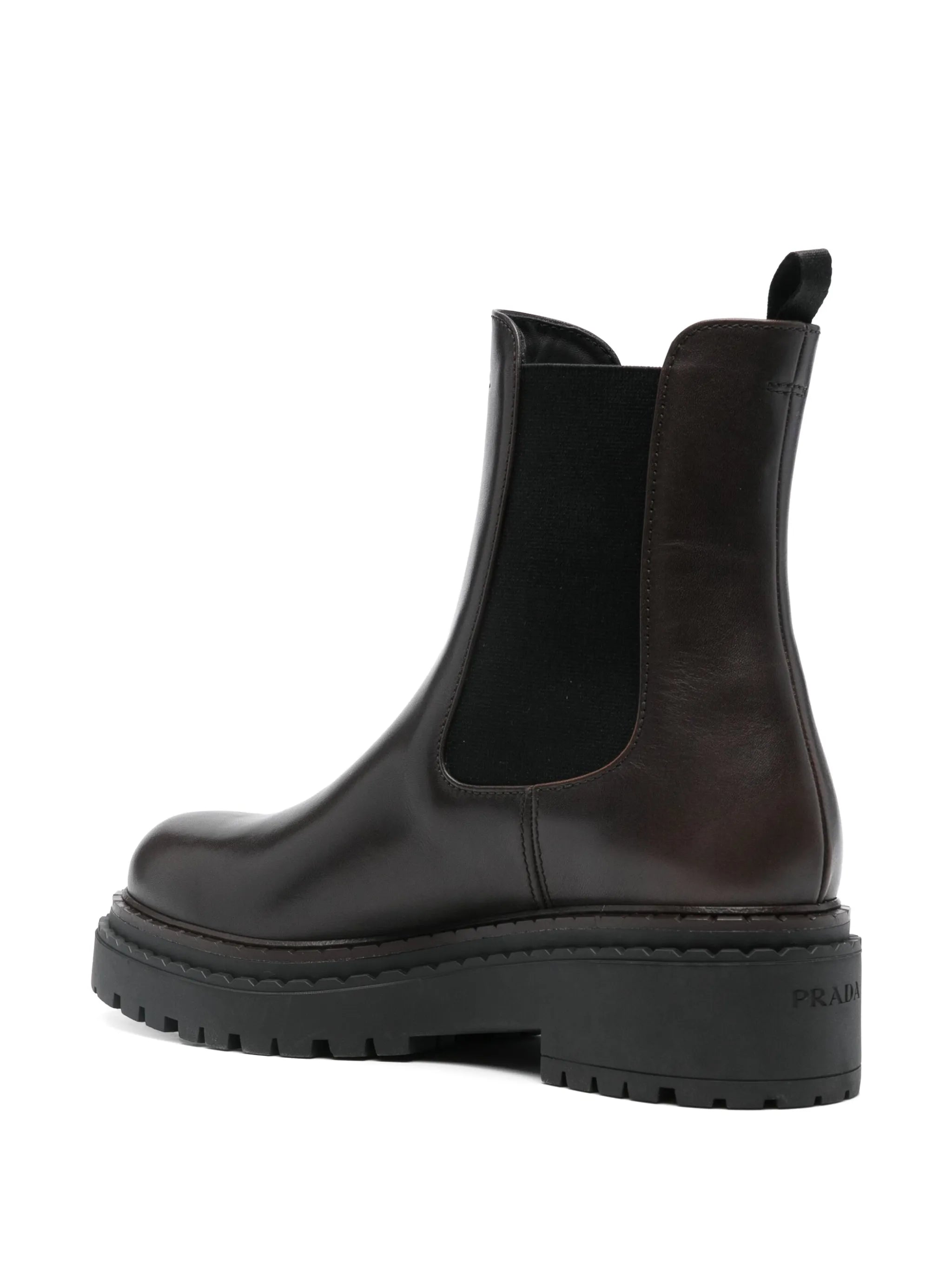 55mm logo-debossed boots