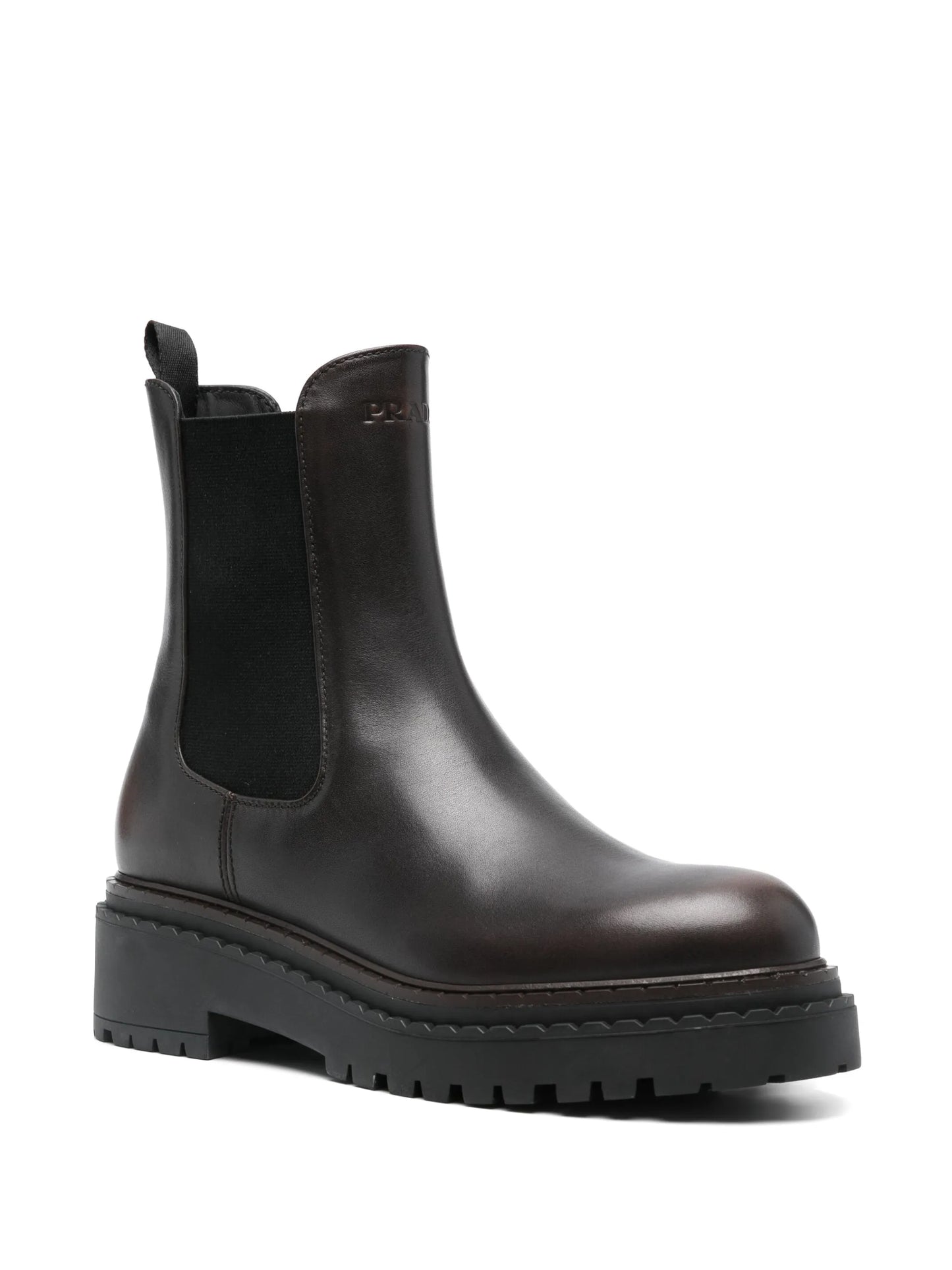 55mm logo-debossed boots