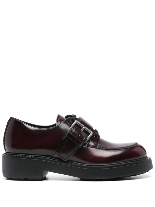 buckle-detailed brogue