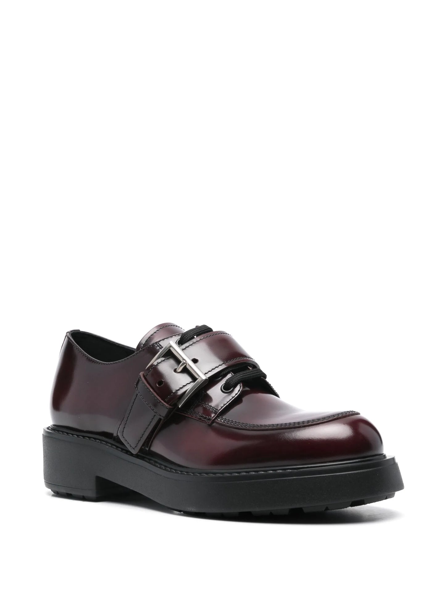 buckle-detailed brogue