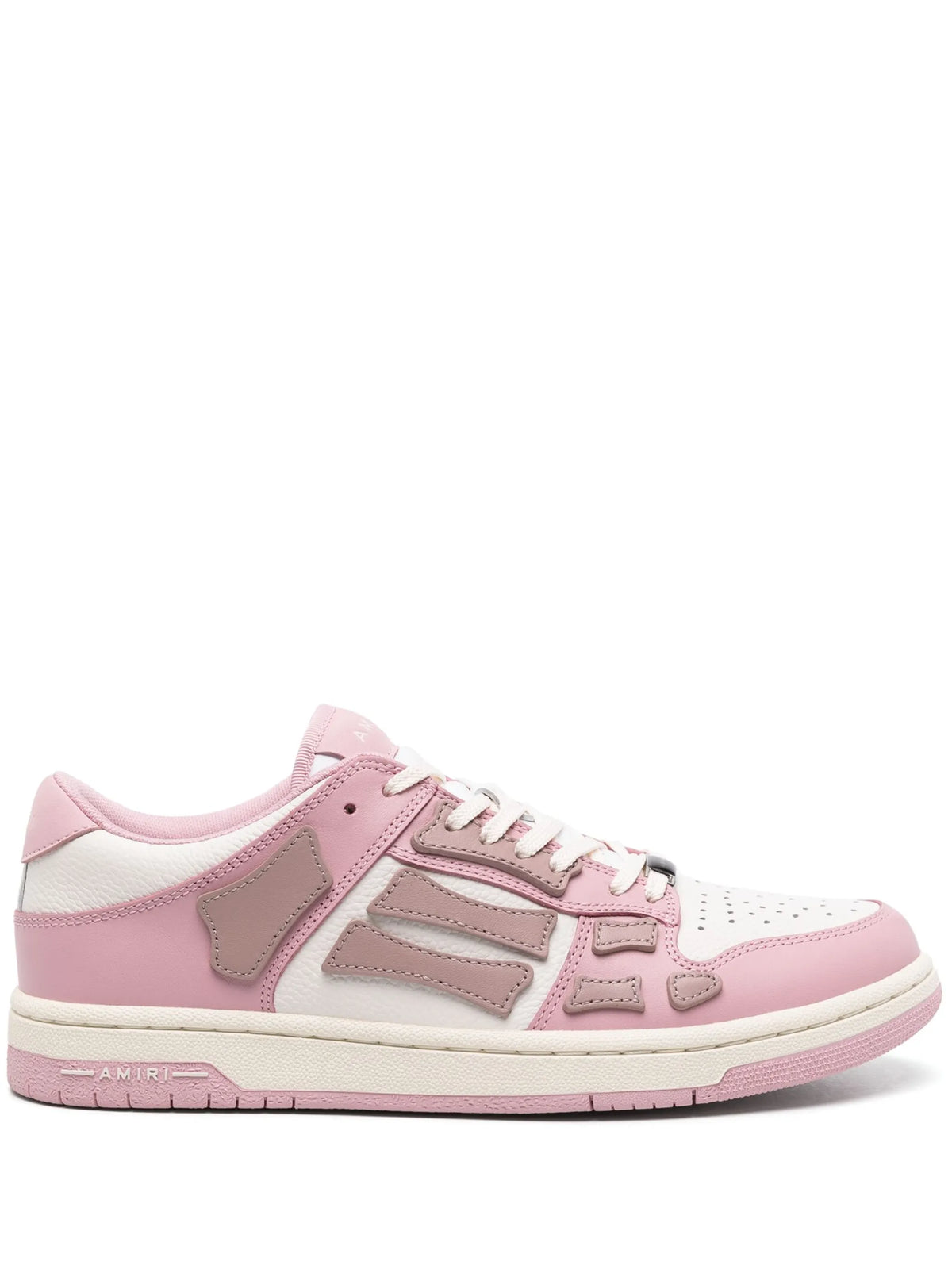 pink Skel leather sneakers
