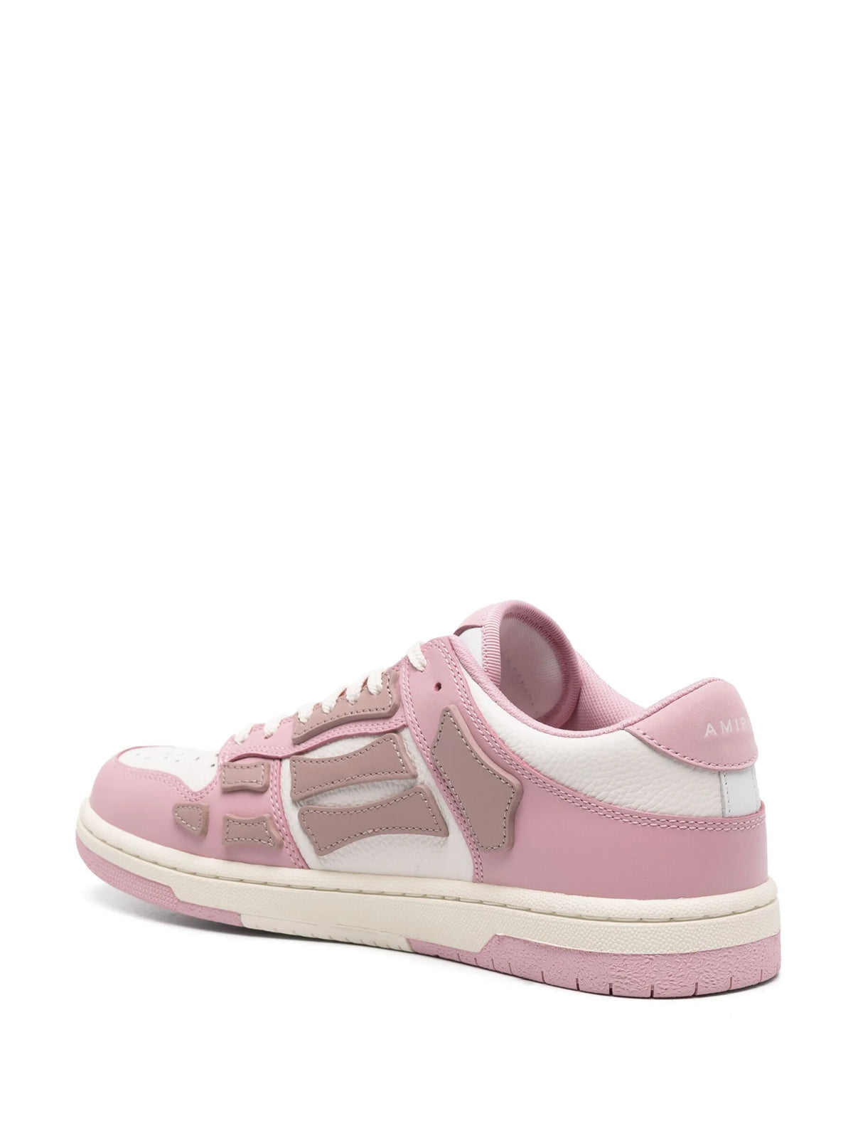 pink Skel leather sneakers