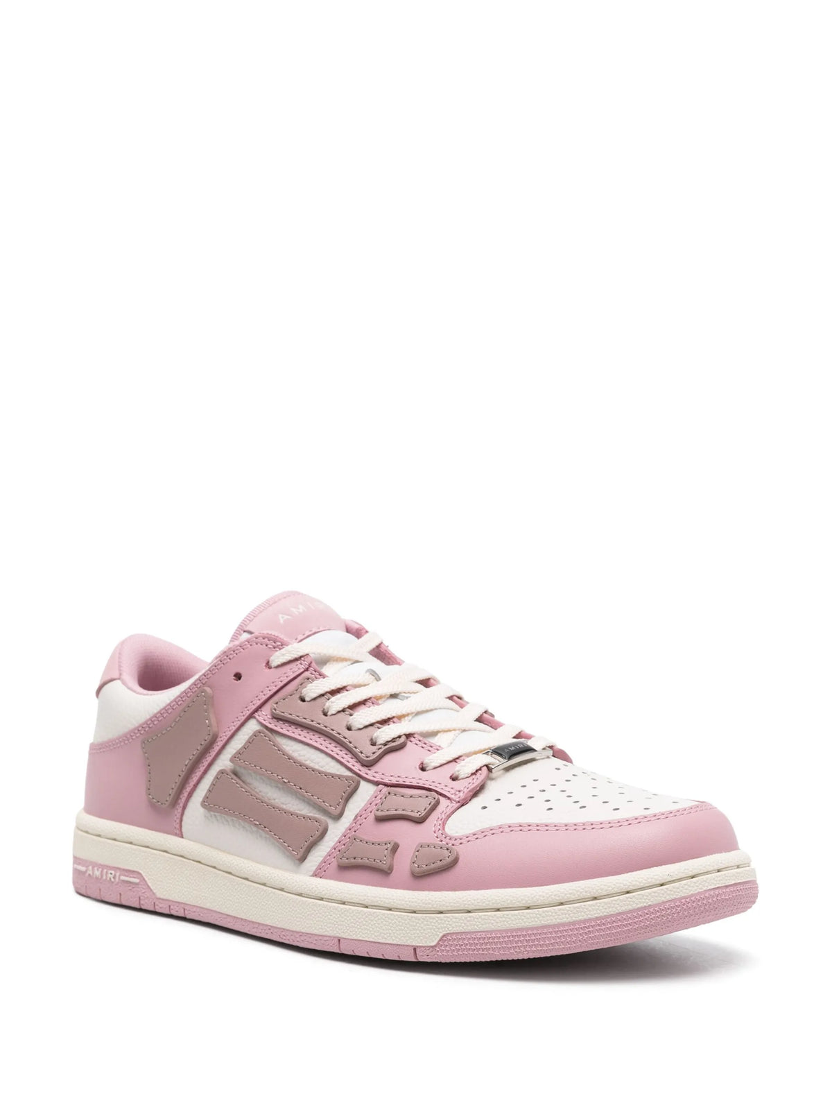 pink Skel leather sneakers