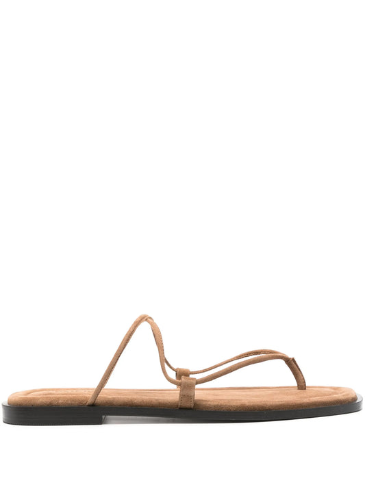 Nodi suede slides
