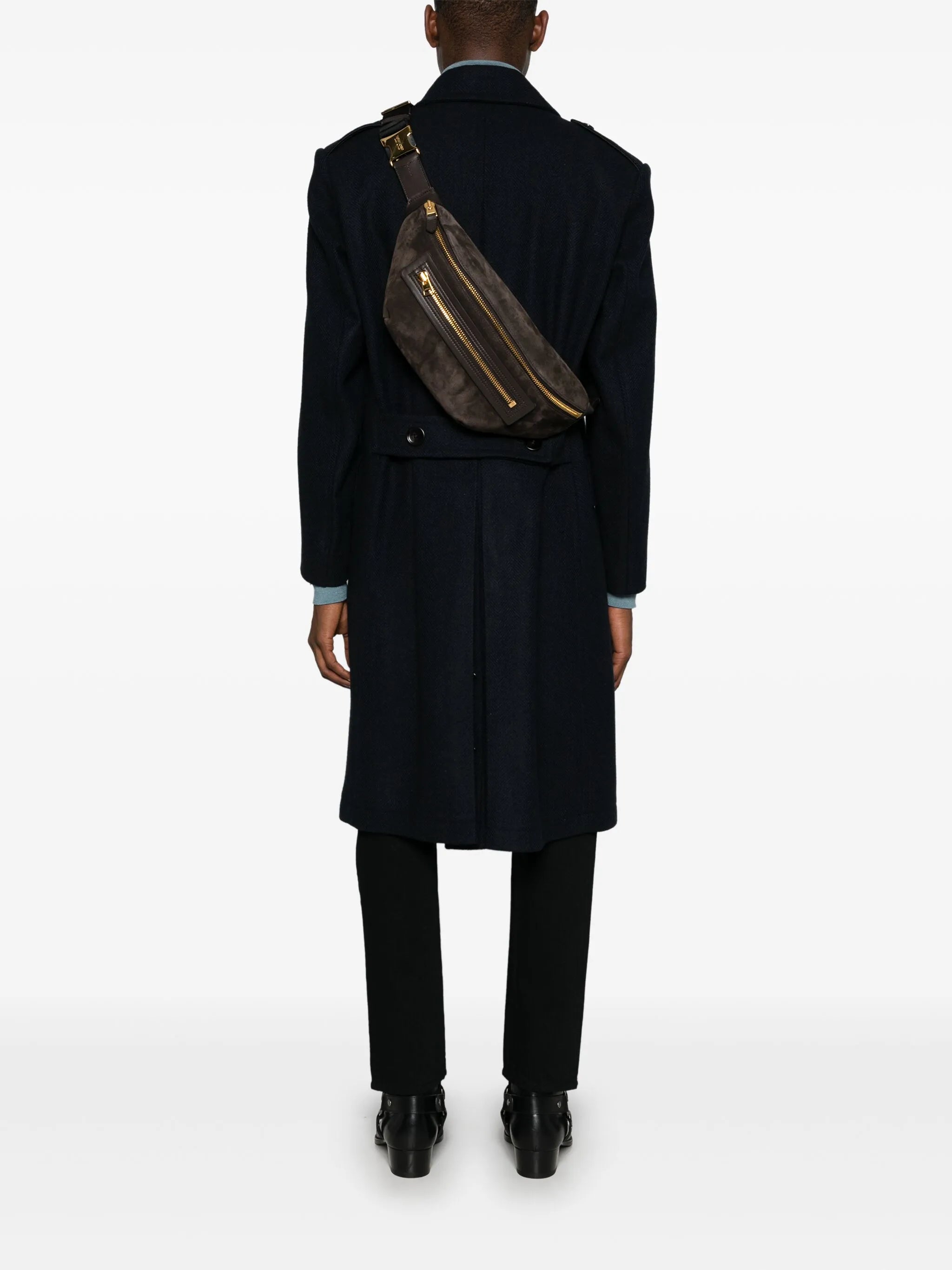 suede belt bag