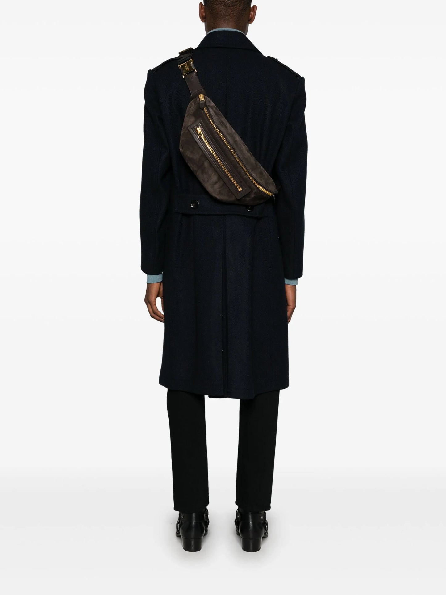 suede belt bag
