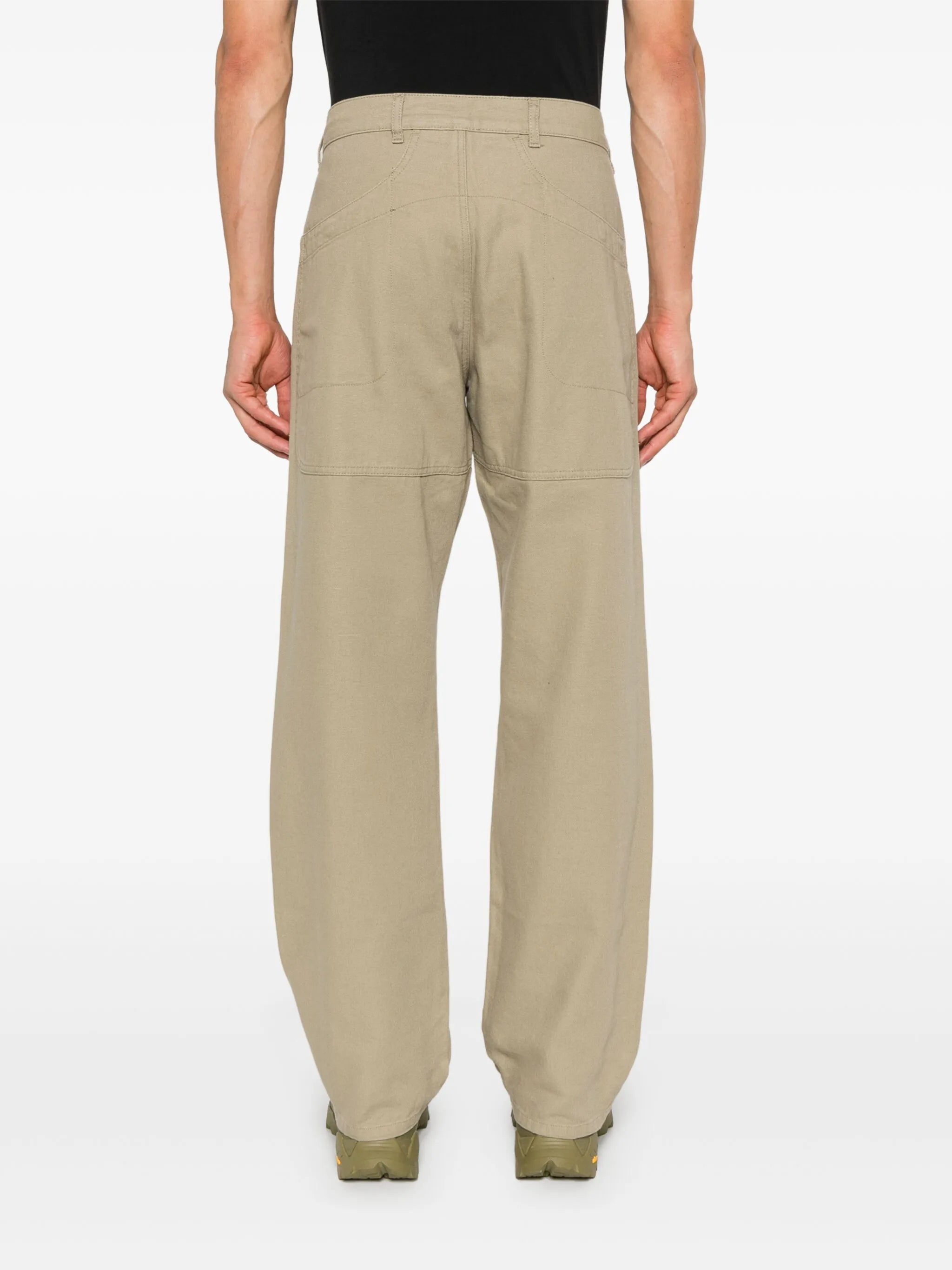 canvas cotton trousers
