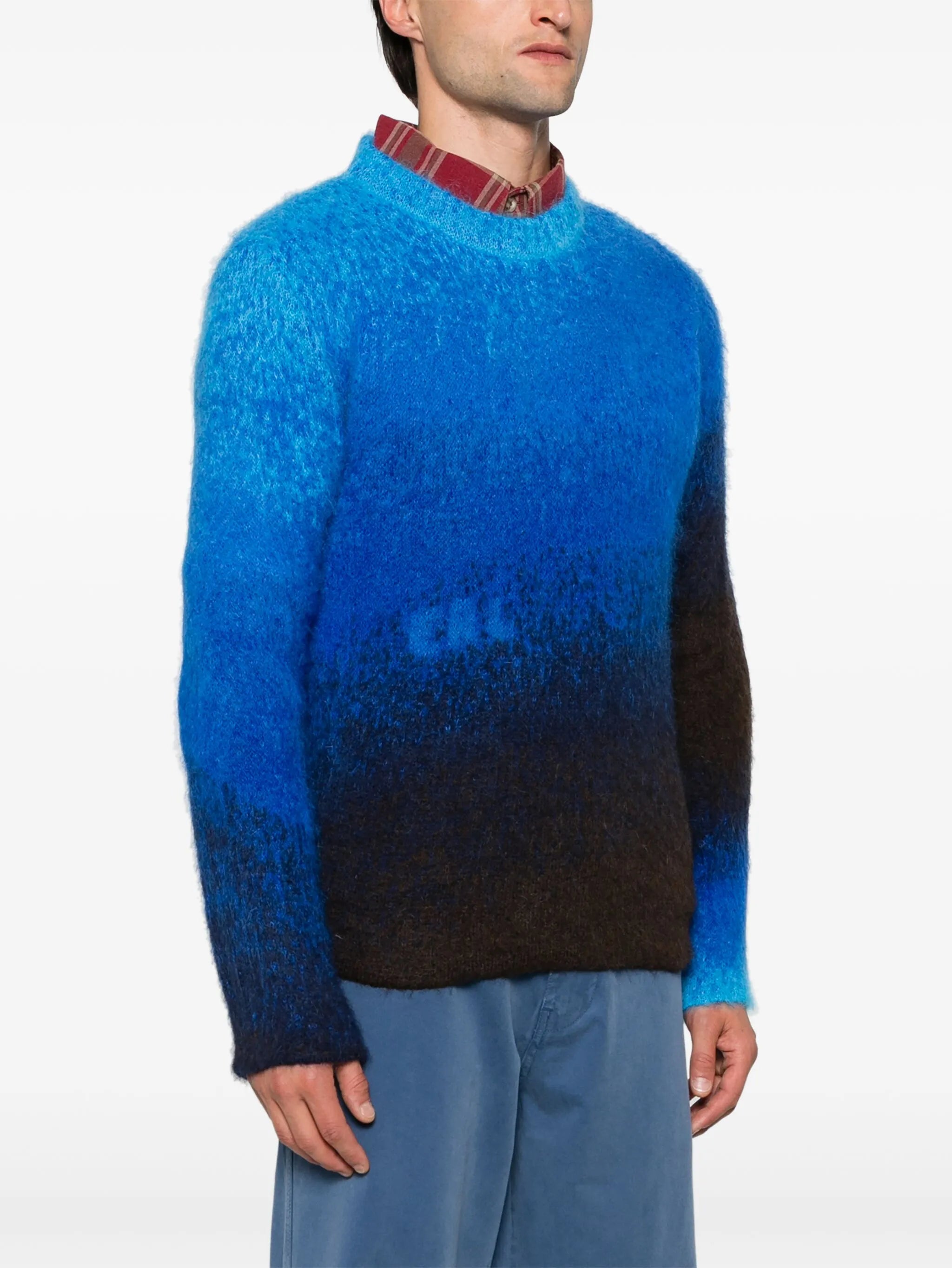 gradient-effect sweater
