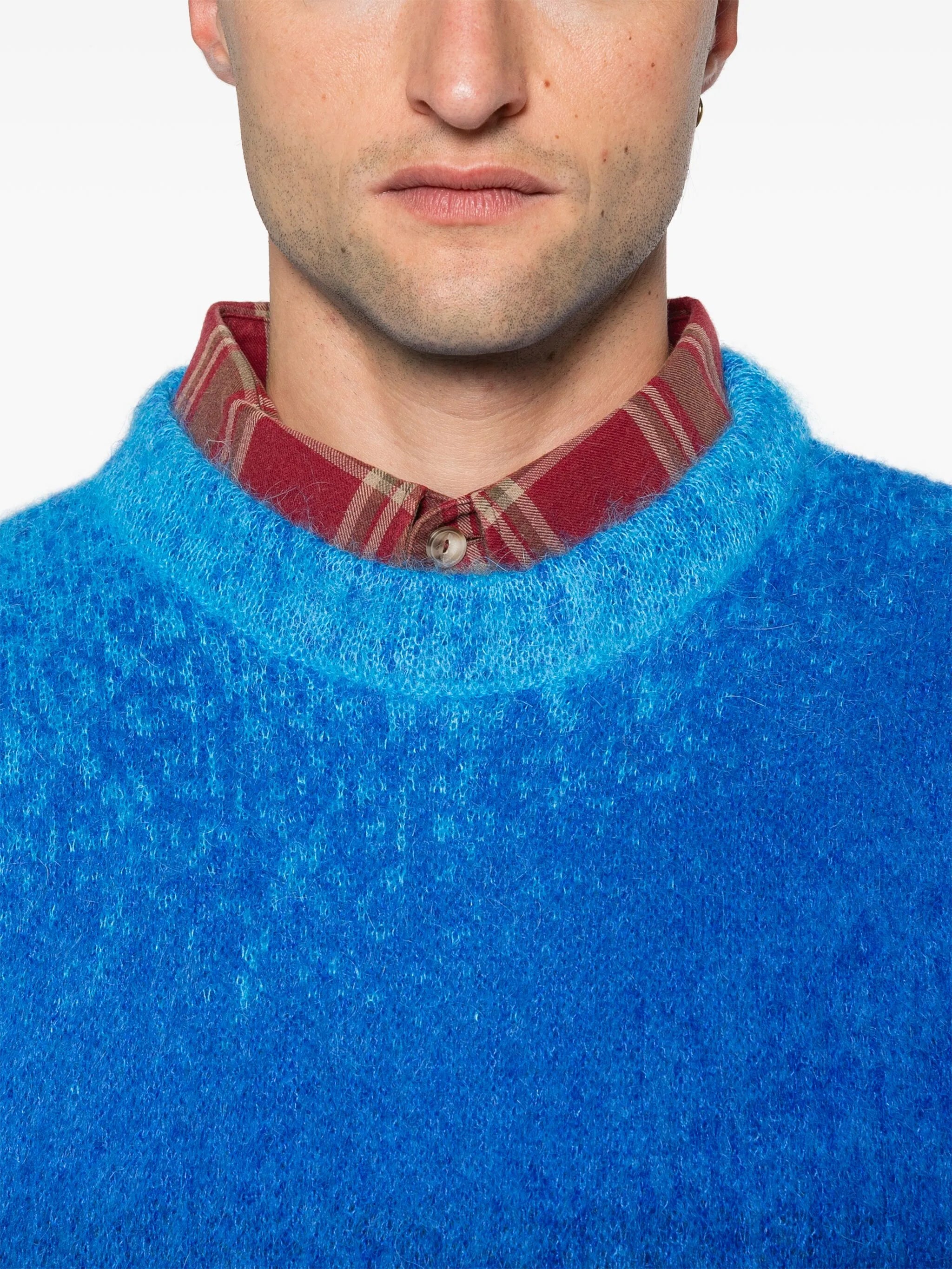 gradient-effect sweater