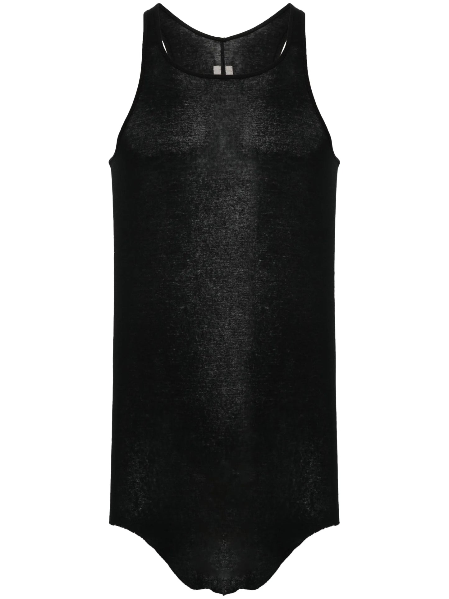 seam-detail cotton tank top