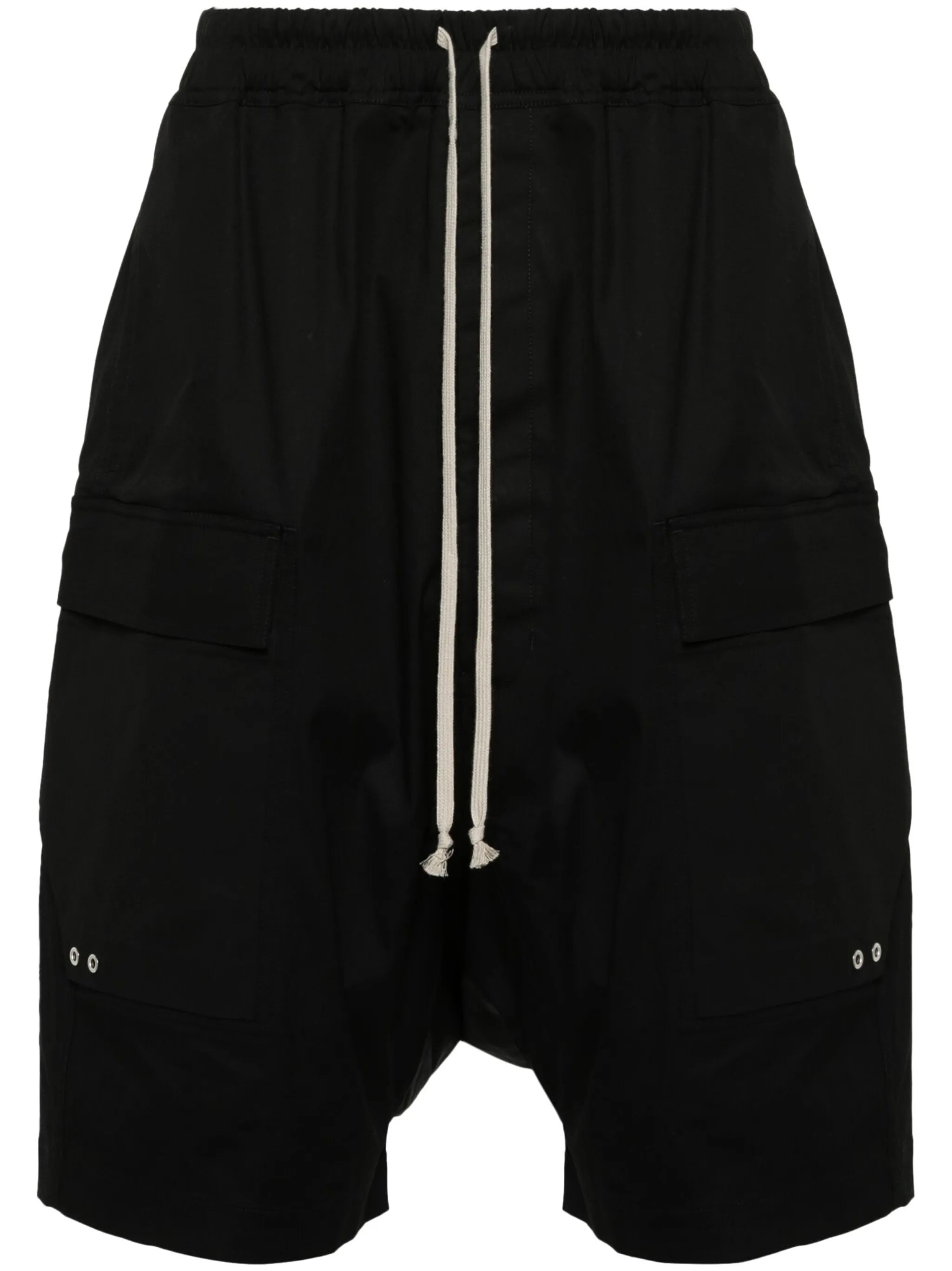 drop-crotch cargo shorts