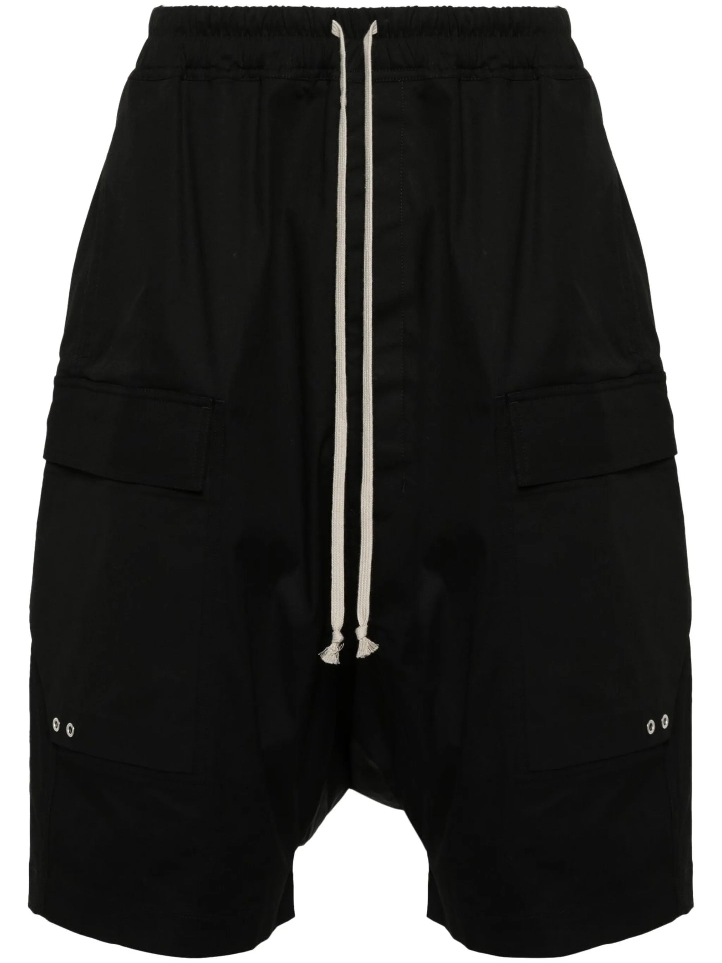 drop-crotch cargo shorts