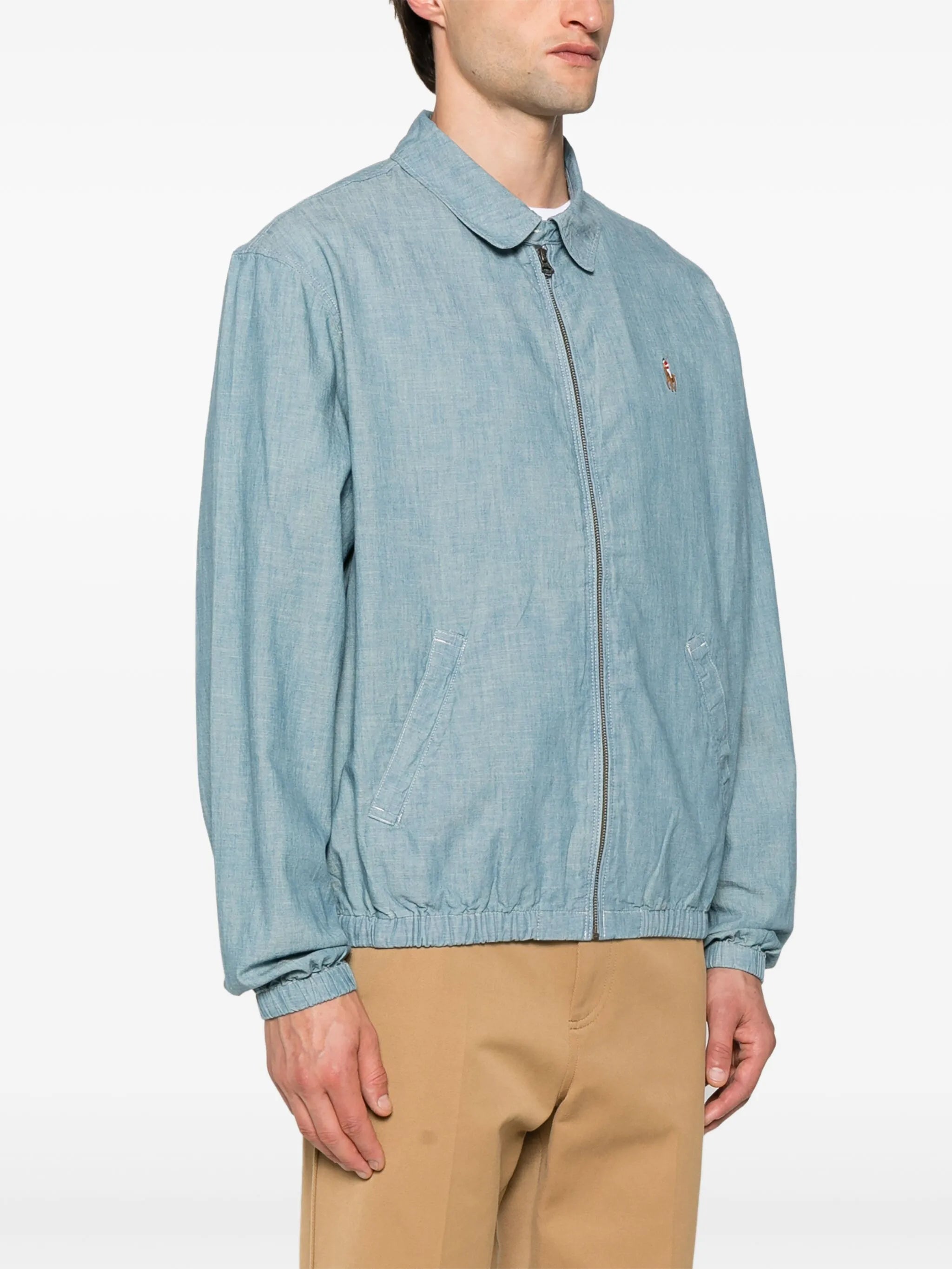 Polo Pony-motif shirt jacket