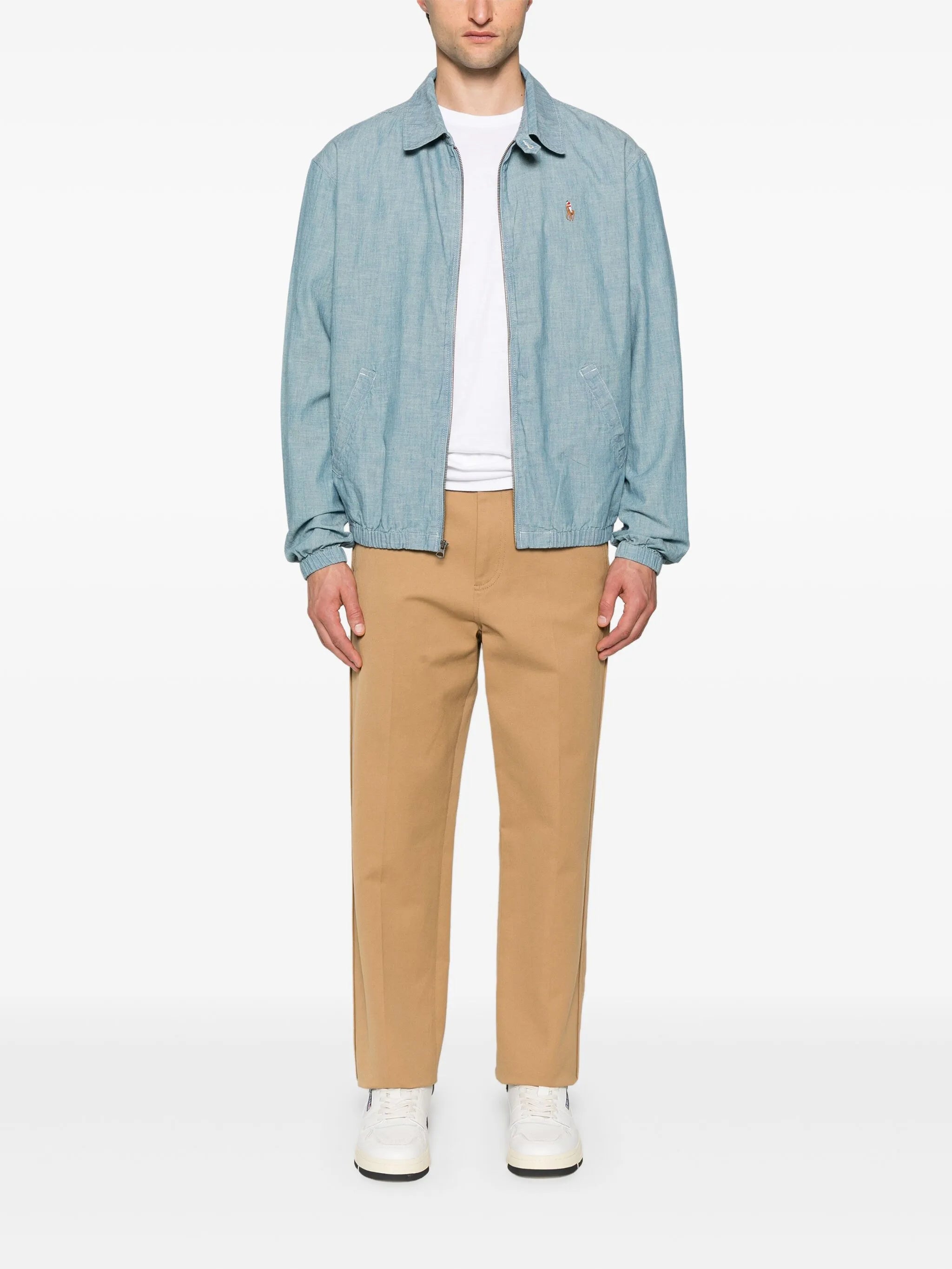 Polo Pony-motif shirt jacket