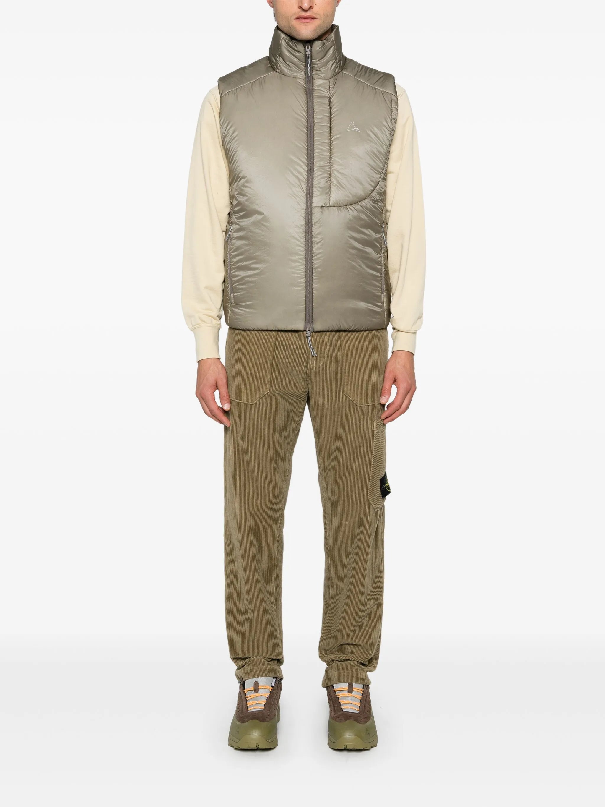 padded gilet