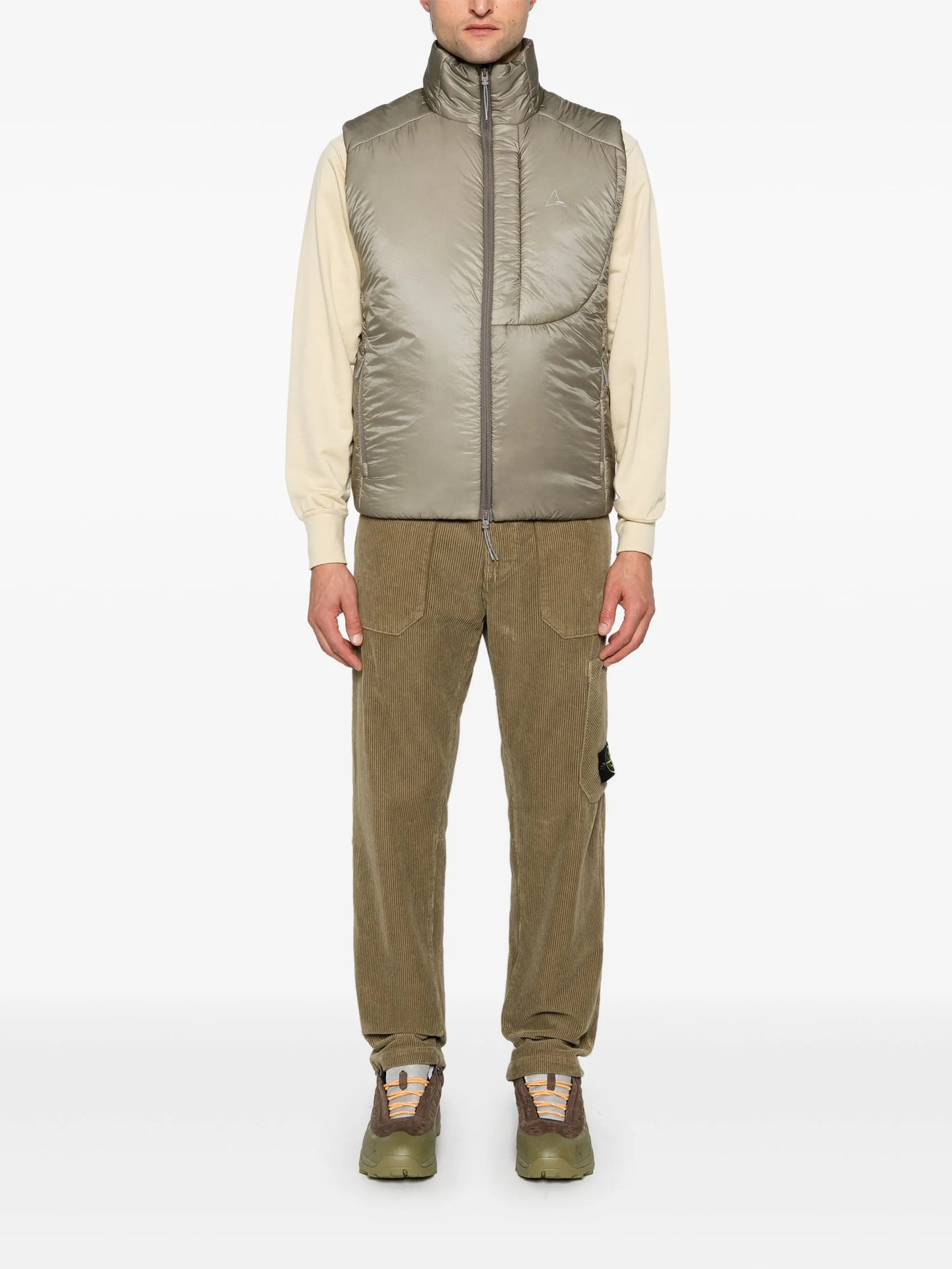 padded gilet