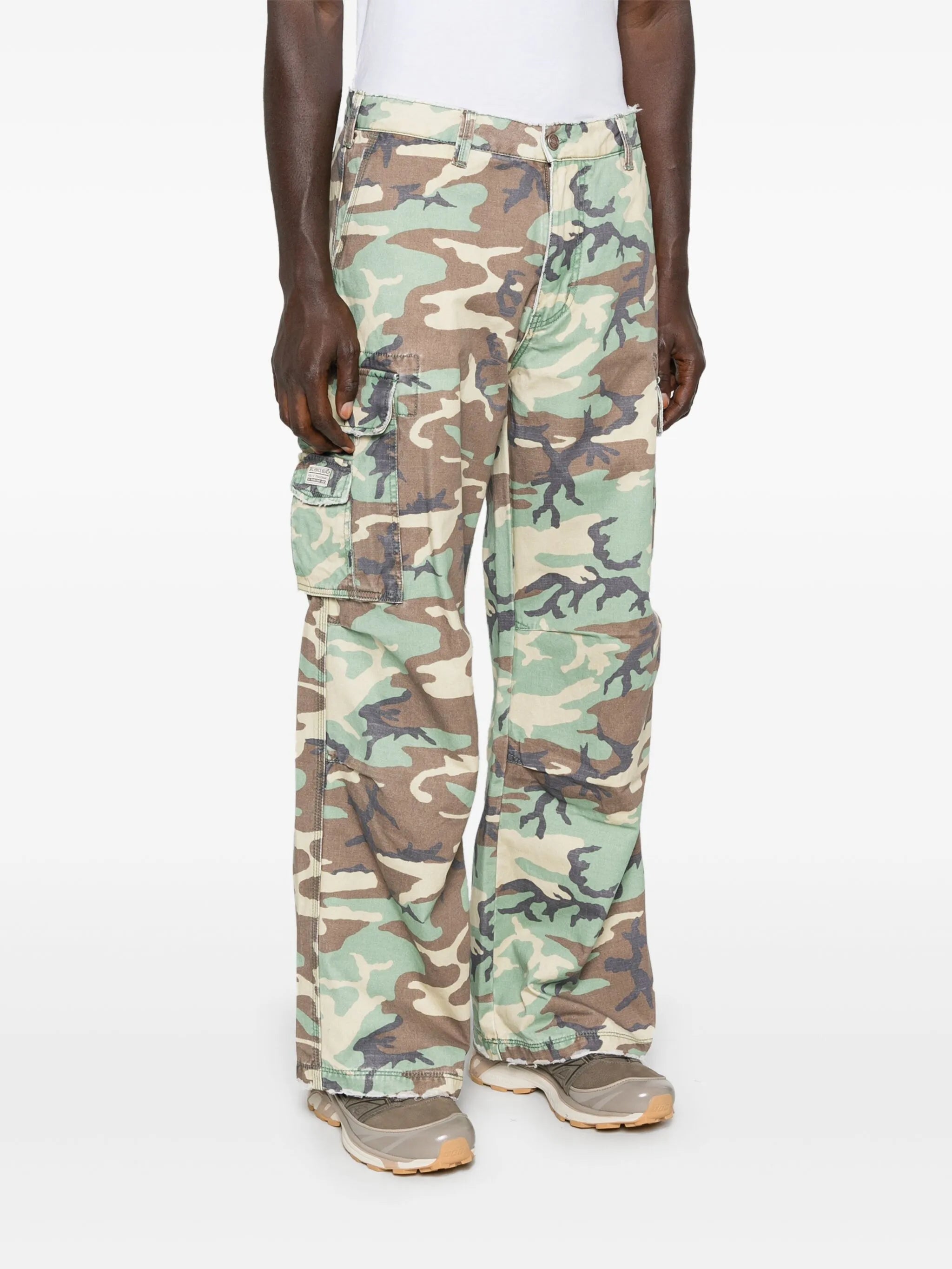 camouflage cargo pants