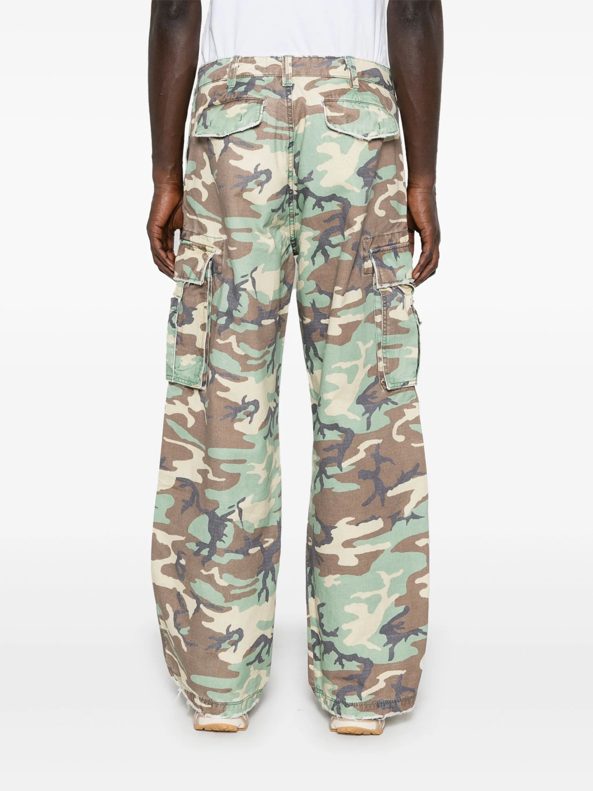 camouflage cargo pants