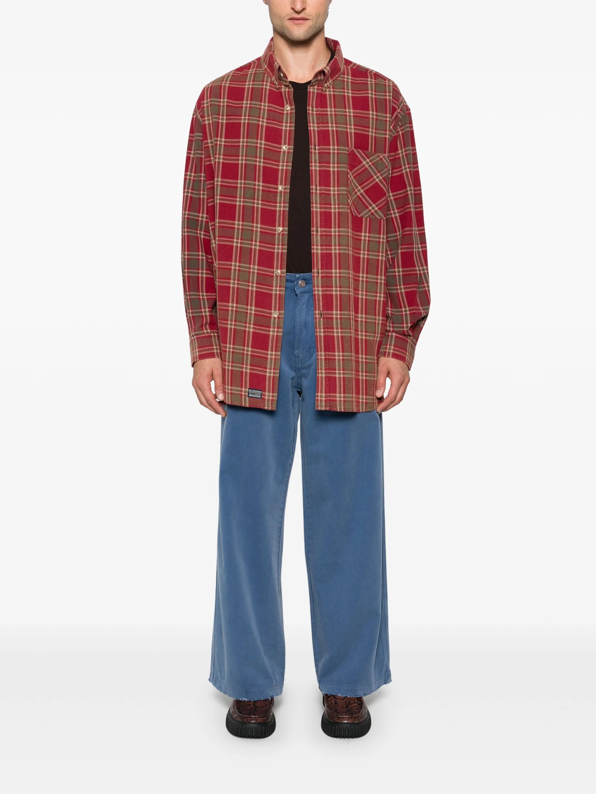 wide-leg trousers