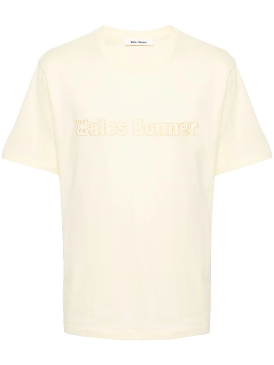 logo-patch cotton T-shirt