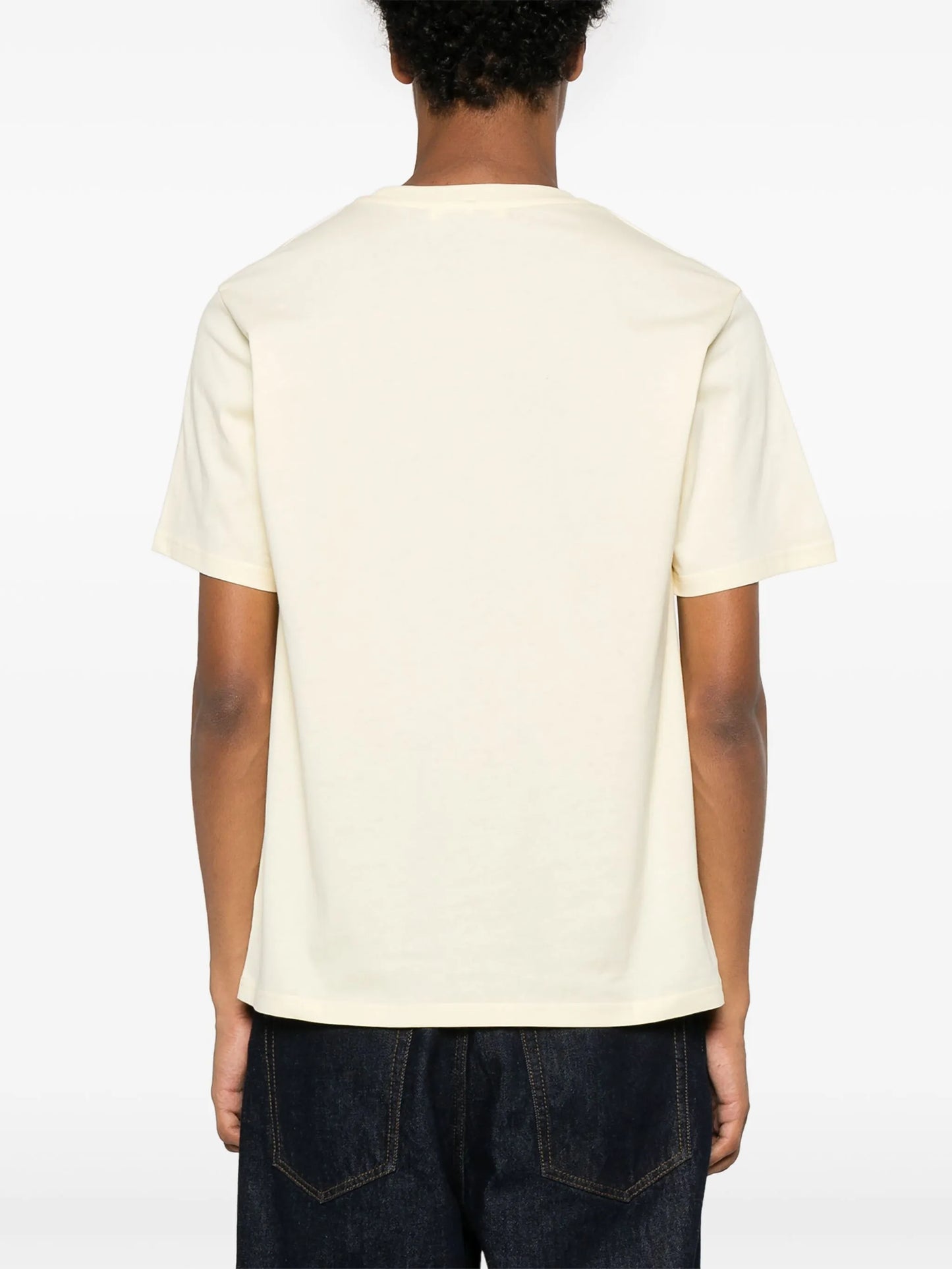 logo-patch cotton T-shirt