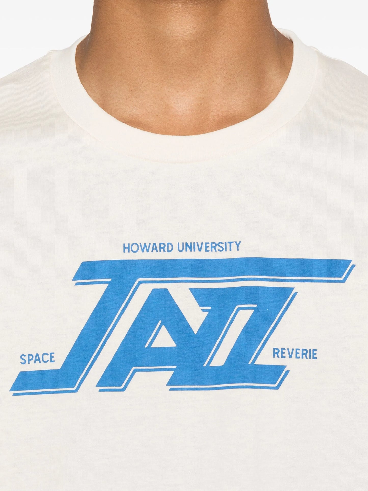 Jazz-print cotton T-shirt