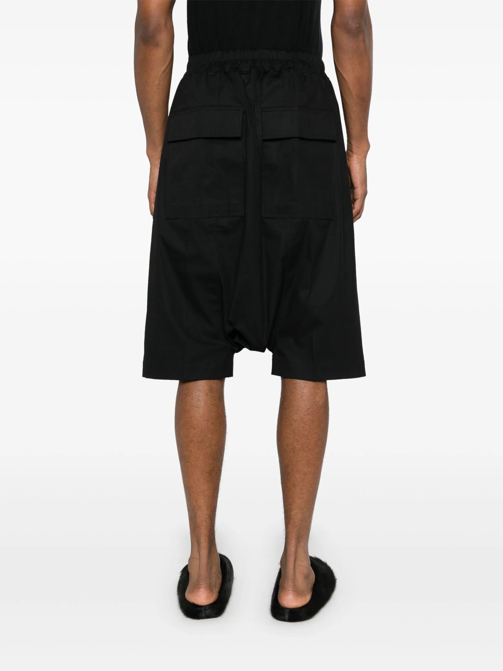 drop-crotch shorts