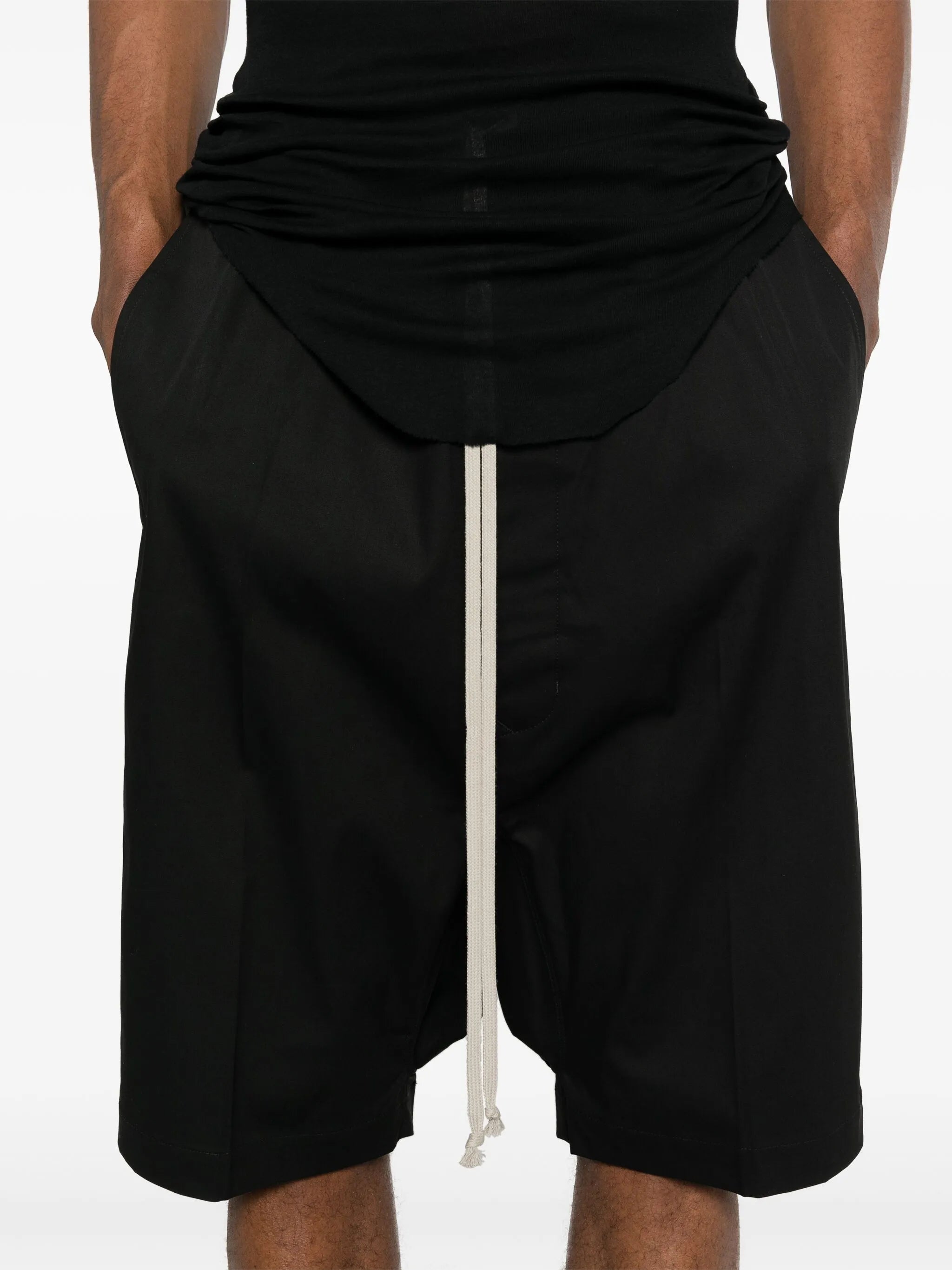 drop-crotch shorts