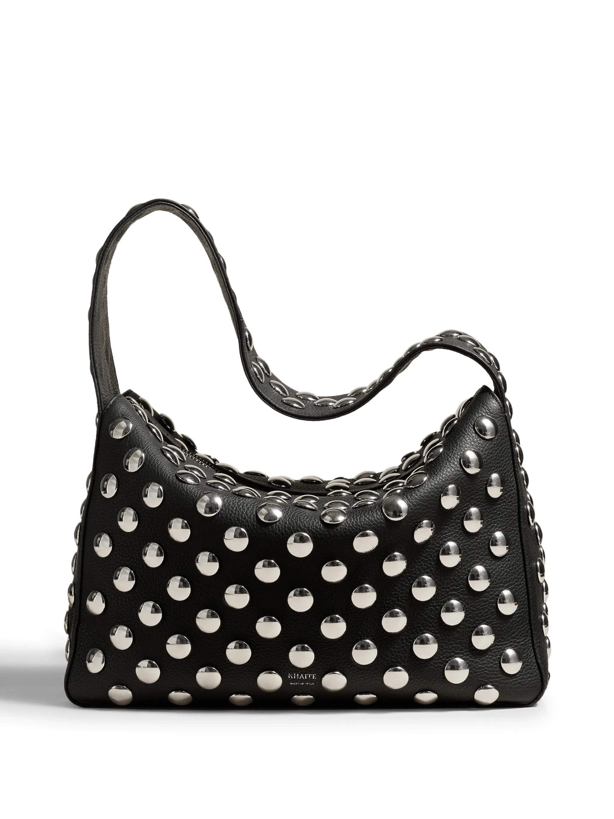 Elena studded shoulder bag