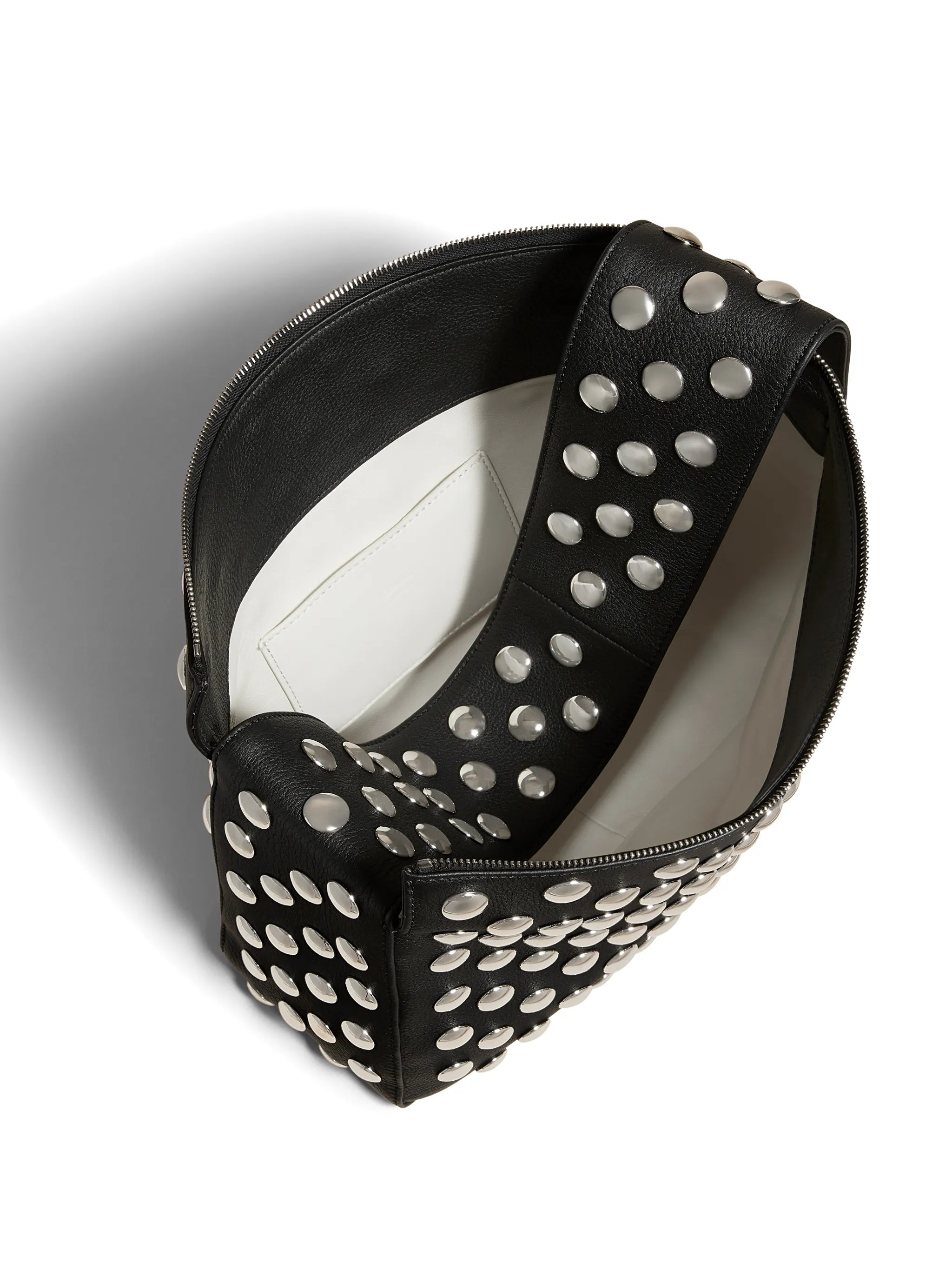 Elena studded shoulder bag