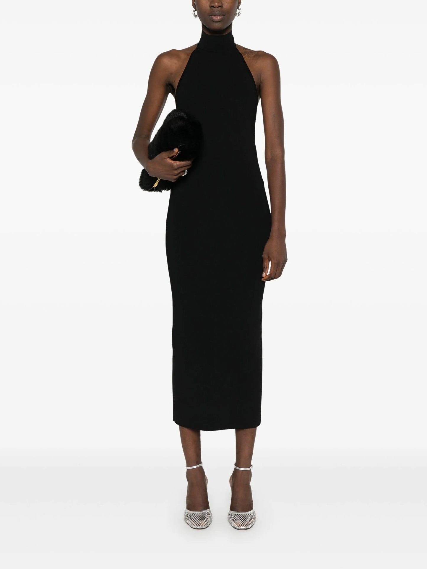 The Suzanne ribbed midi dress