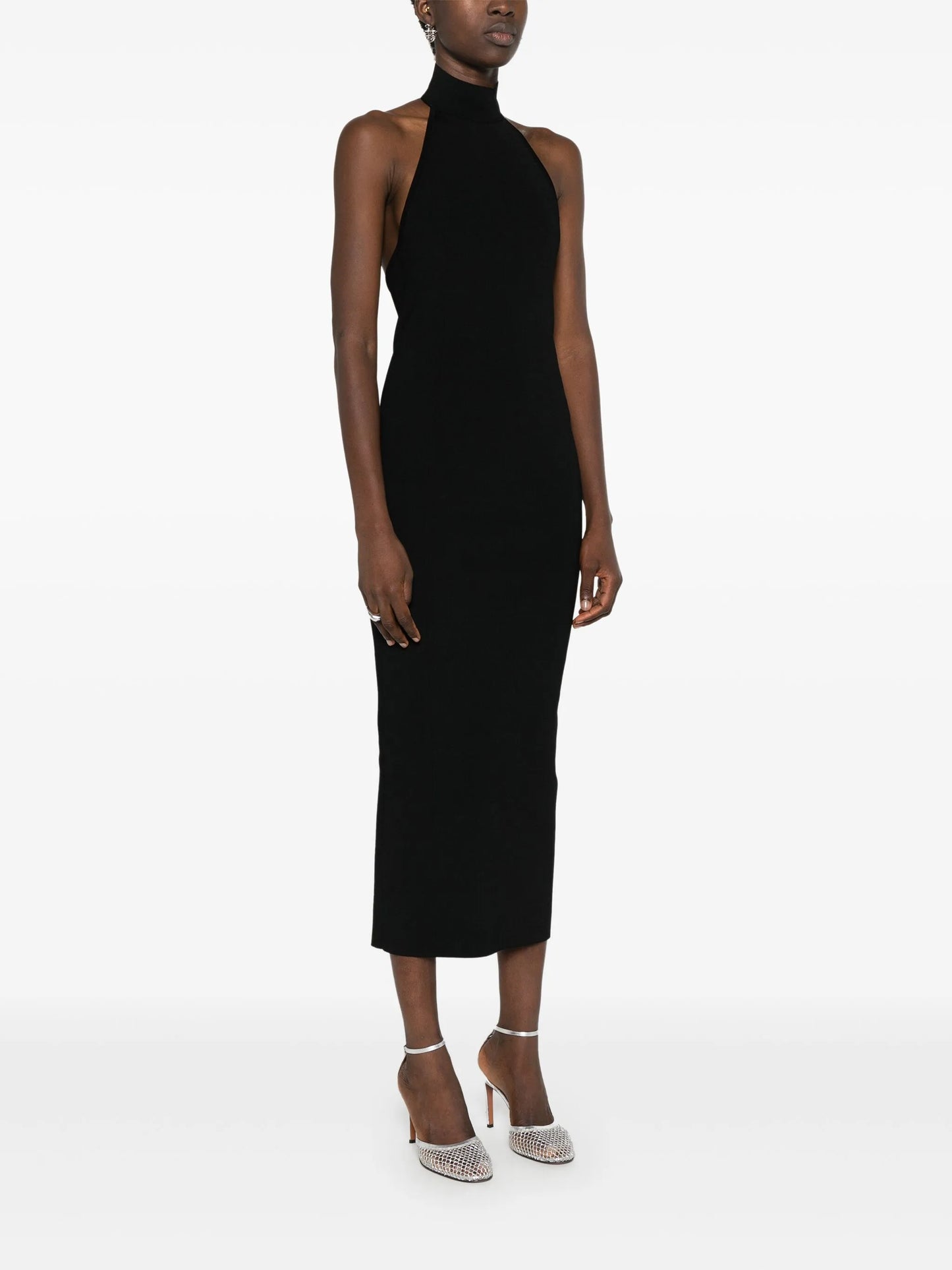 The Suzanne ribbed midi dress