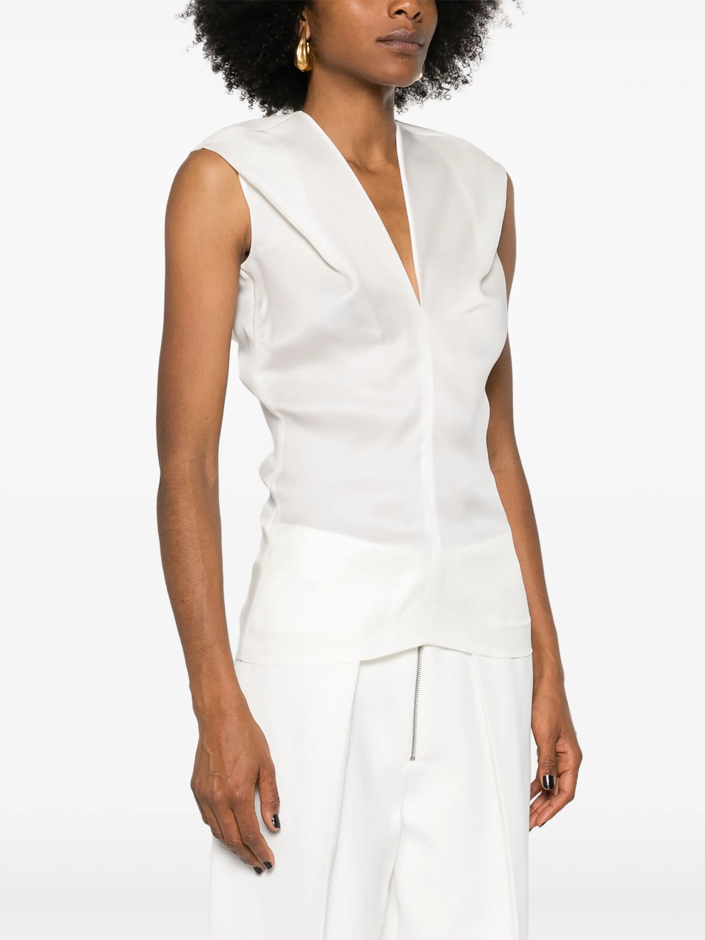 Ami silk blouse