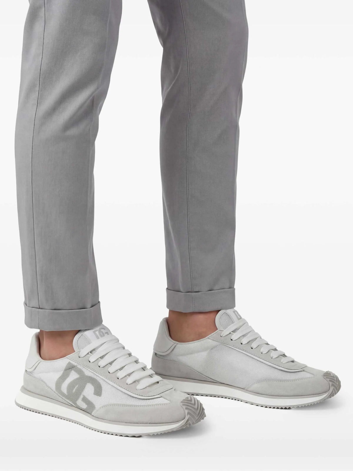 mixed-material DG Cushion sneakers